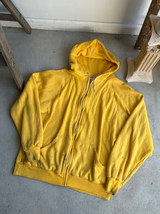 1980s Well-Worn Thermal Hoodie (L)