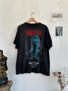1990s Nirvana Bootleg T-Shirt (L/XL)