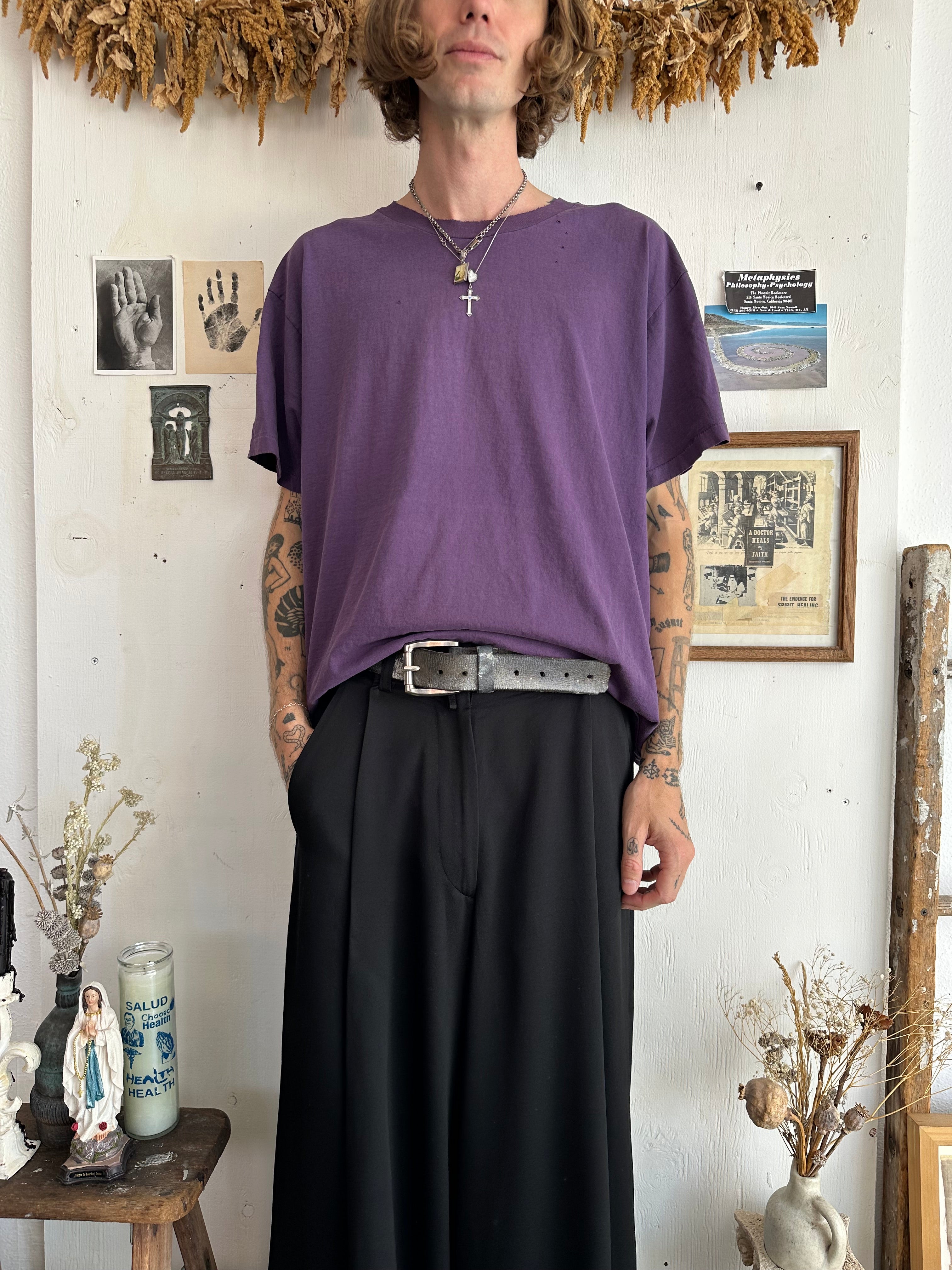 1990s Thrashed Sunfaded Hanes Her-Way (Boxy XL)