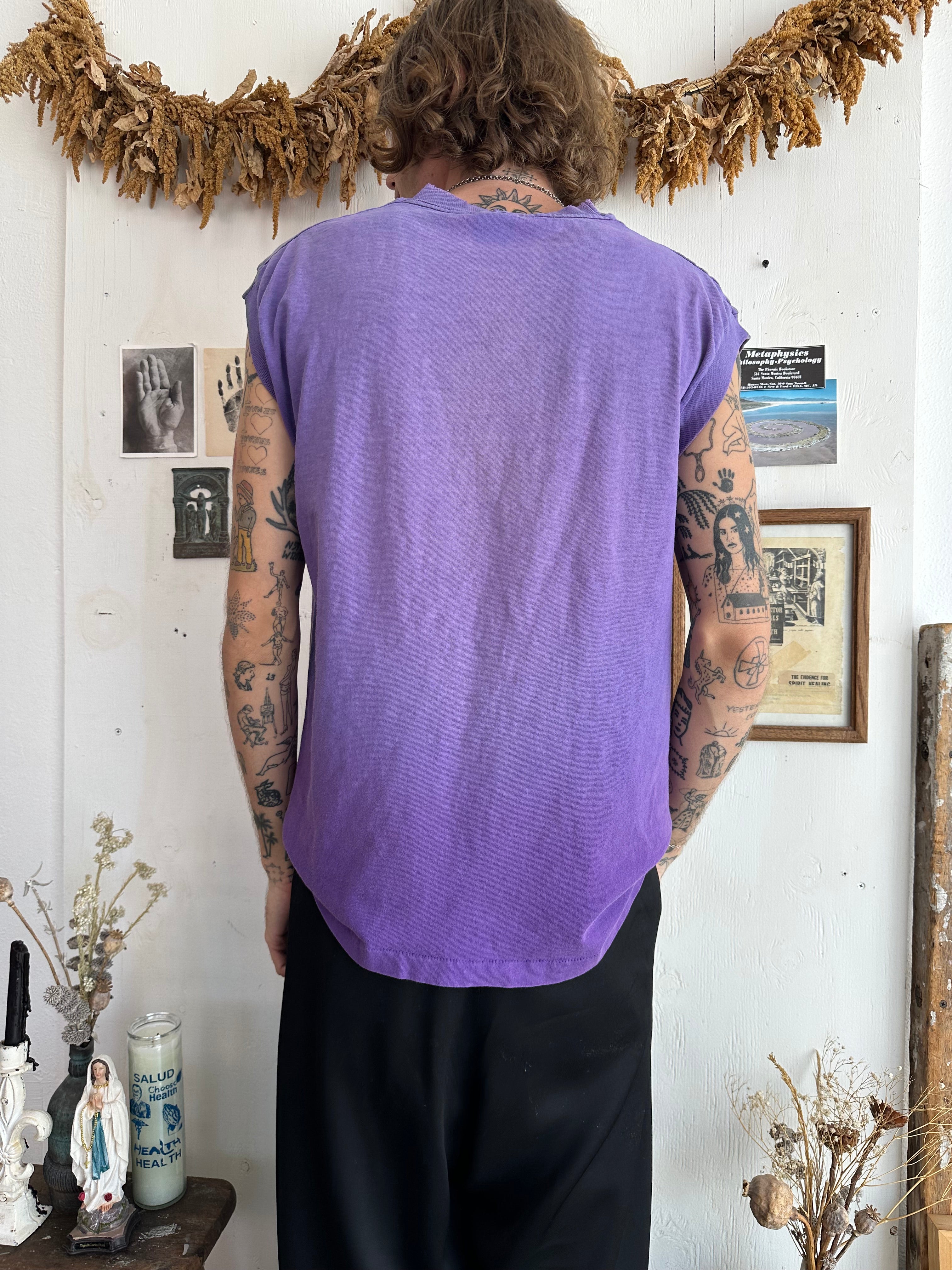 1980s Purple Muscle Tee (M/L)