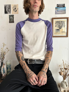 1980s Purple Baseball Tee (M)