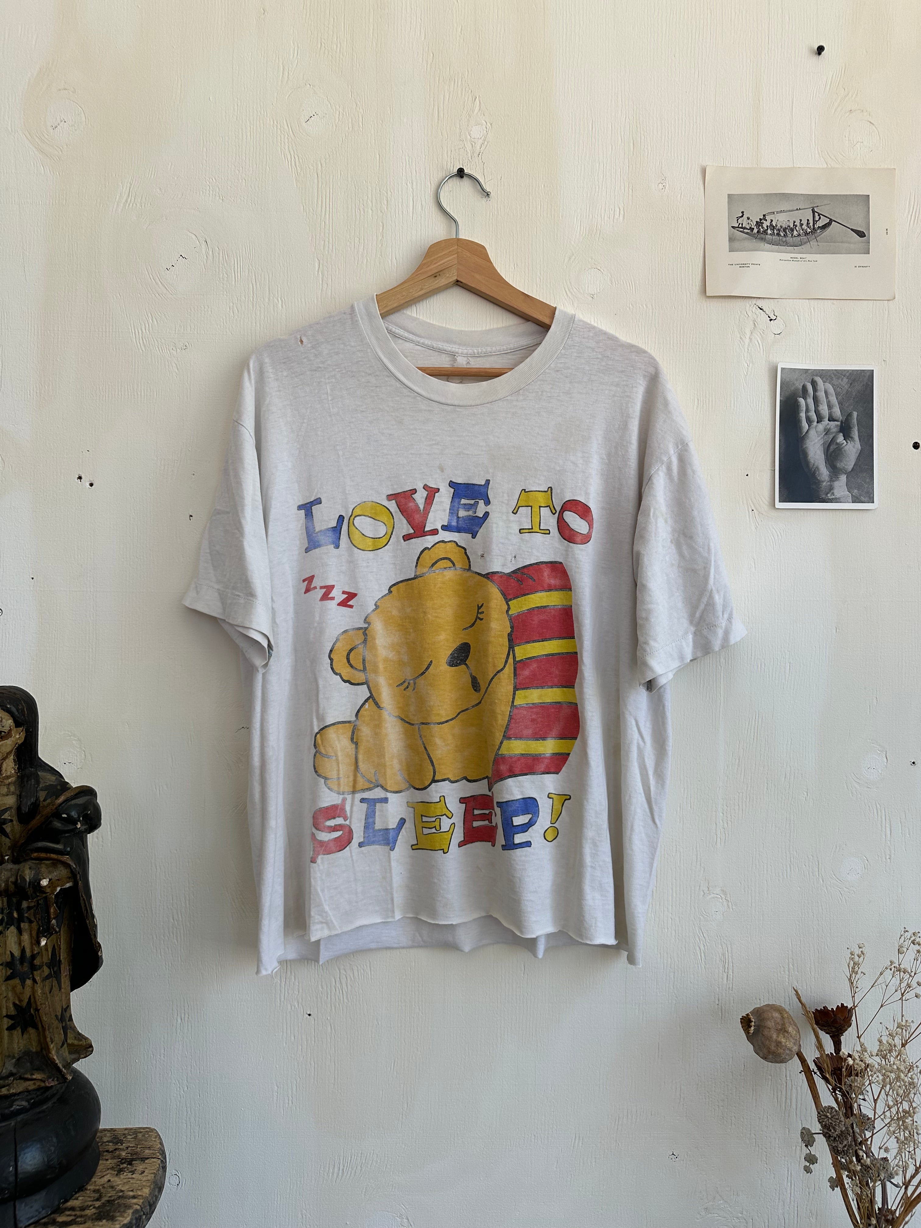 1980s Love To Sleep Tee (Boxy L/XL)