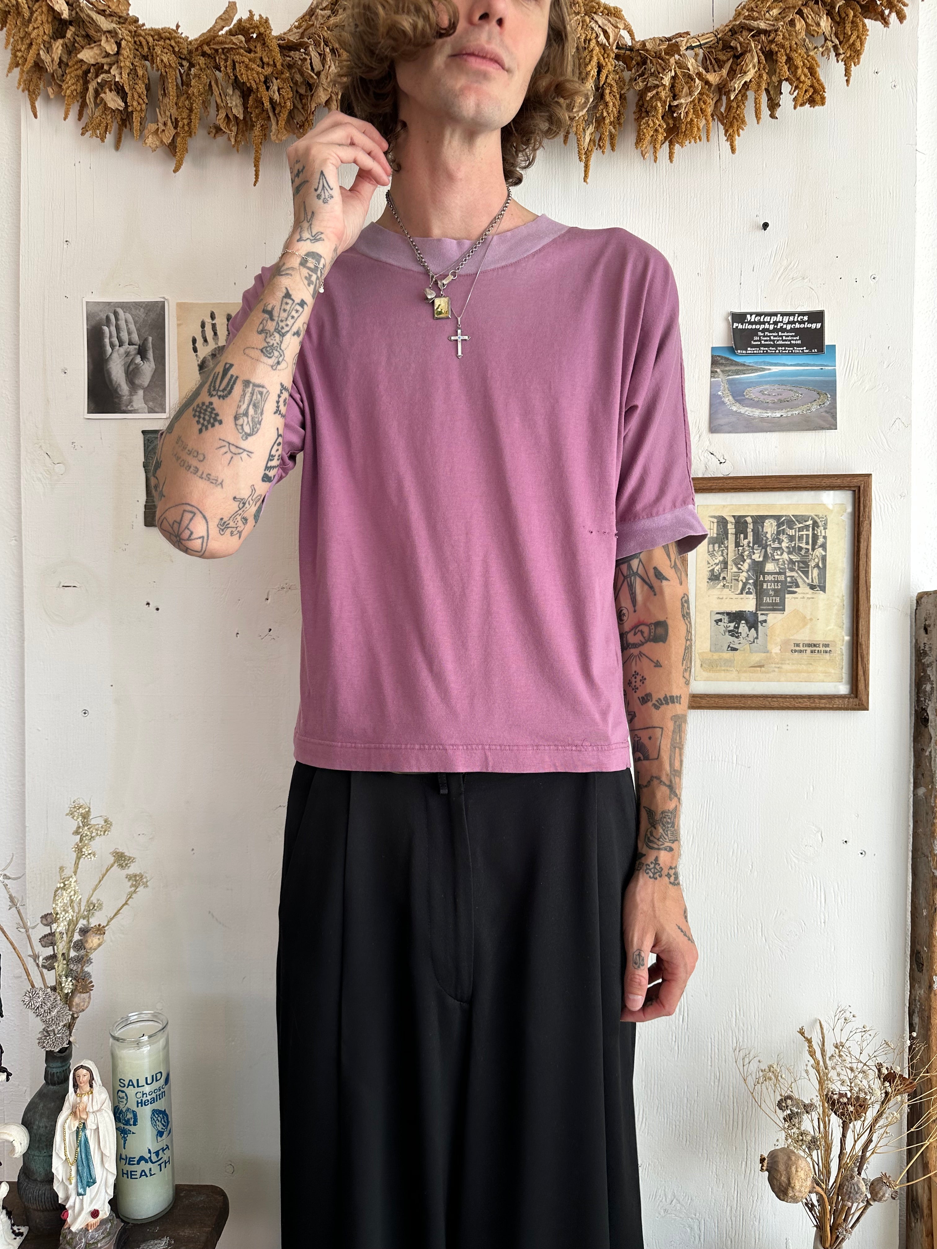 1980s Mauve Blank (Boxy M)