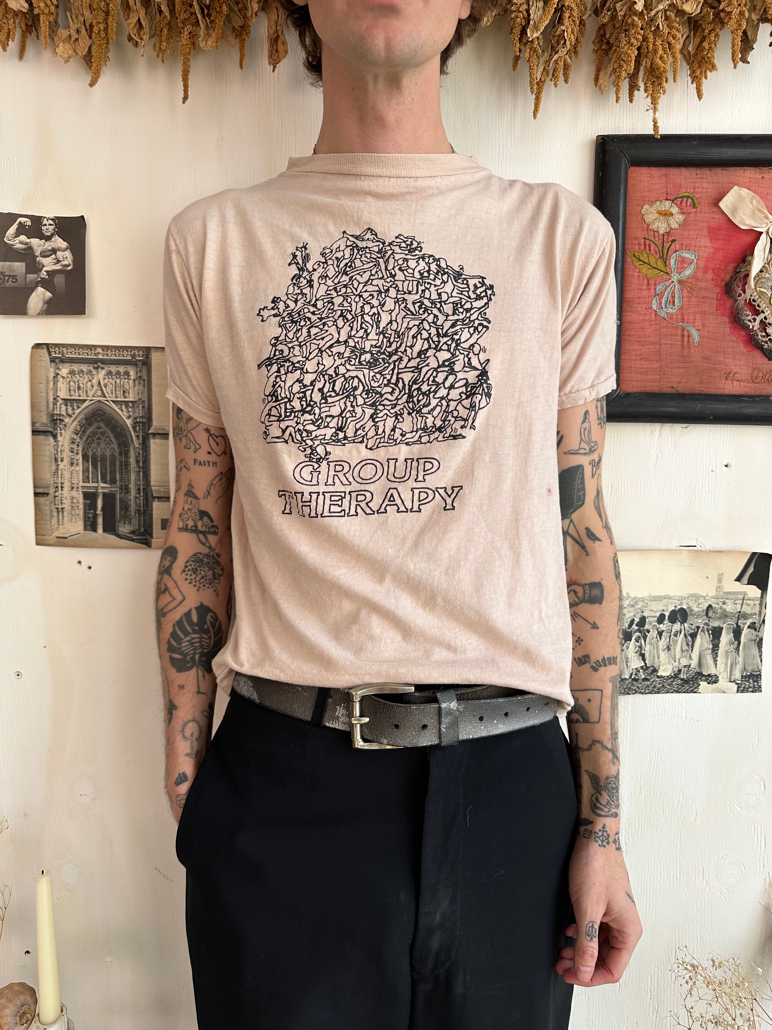 1970s Group Therapy Sex T-Shirt (Boxy S/M)