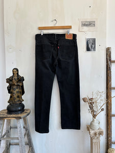 2000s Faded Black Levi’s 505s (35 x 30)