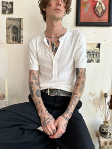 1970s Ribbed Henley (S/M)