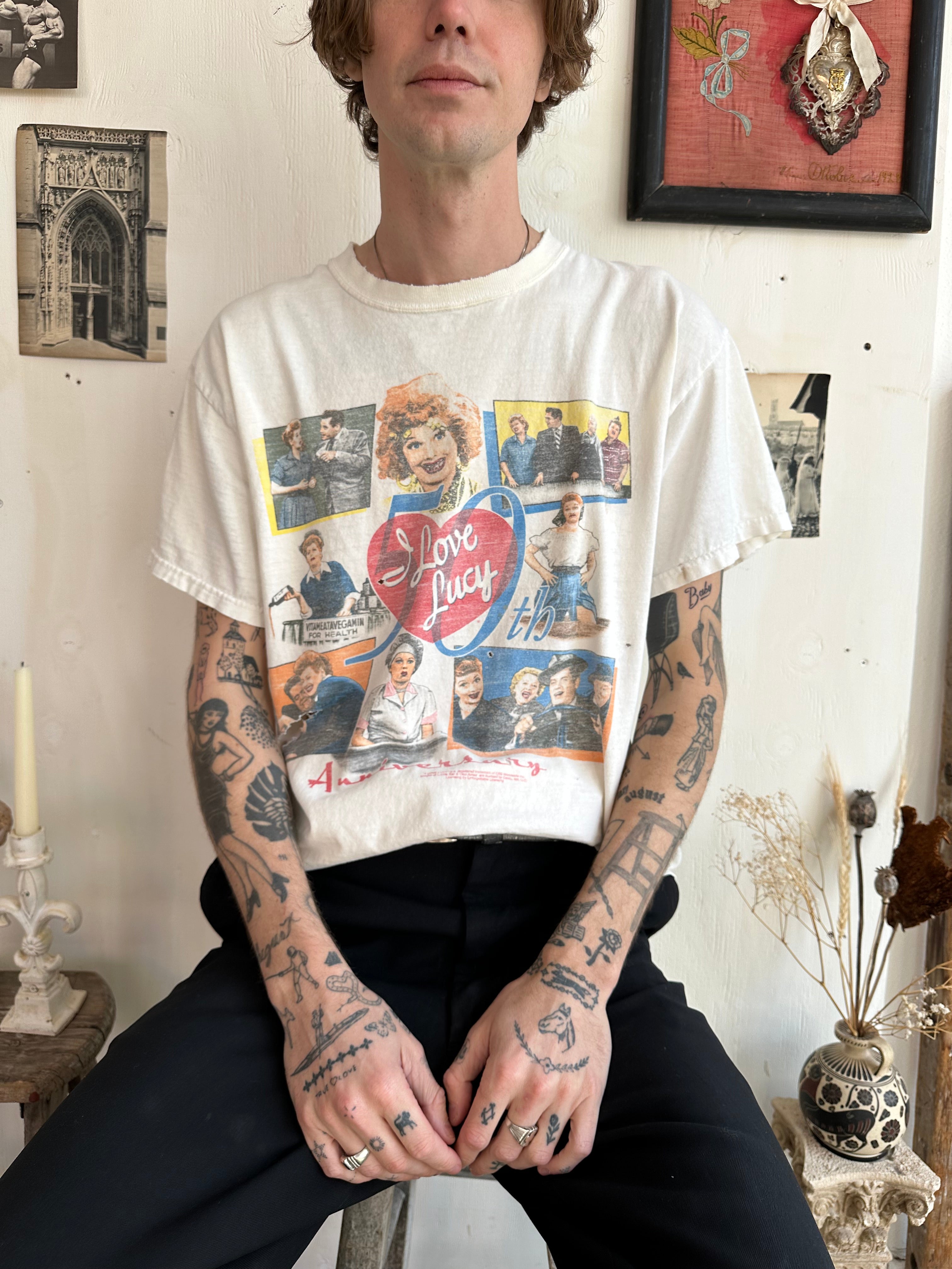 1990s Well-Worn I Love Lucy Tee (L/XL)