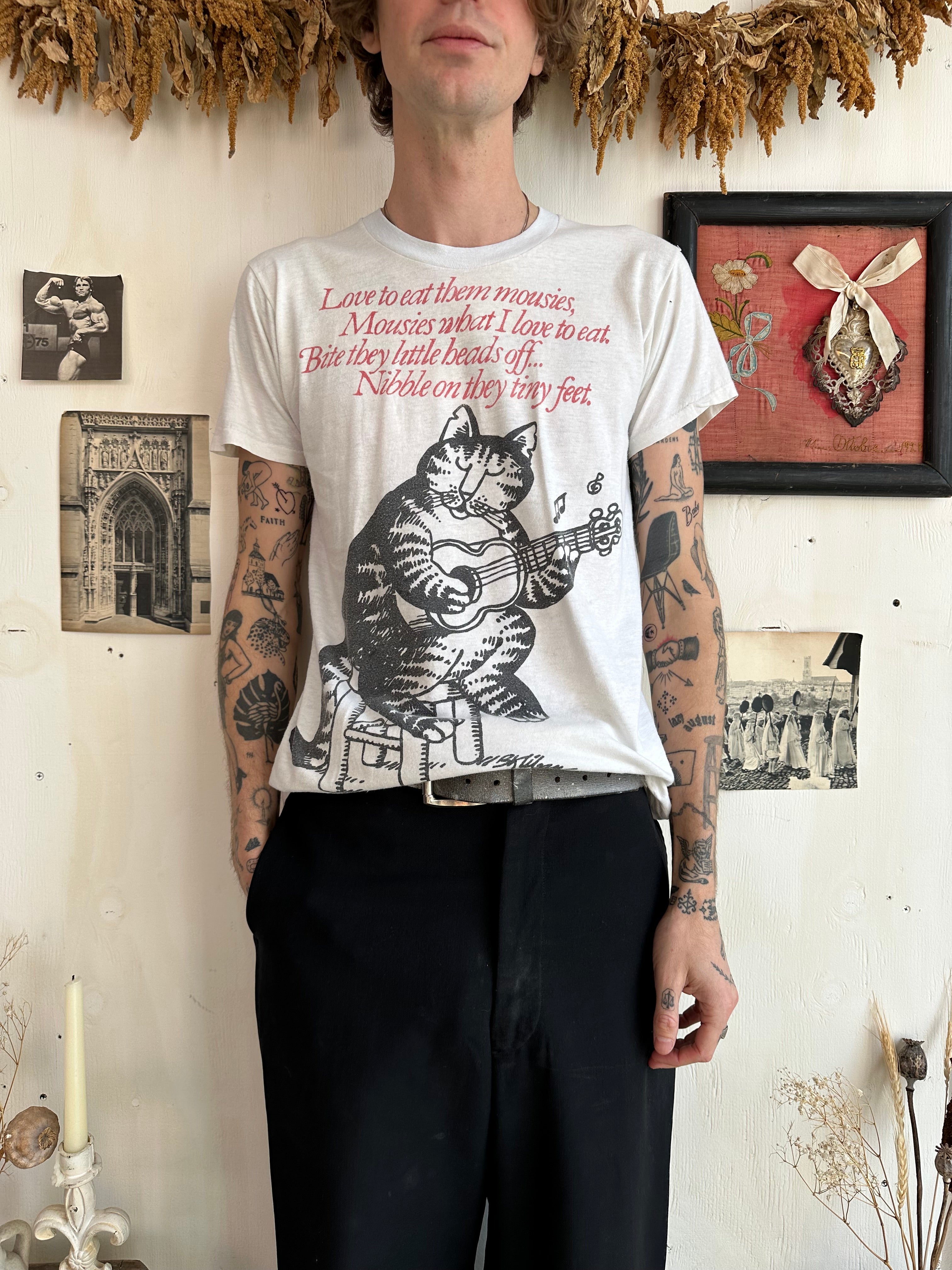 1980s Kitty Blues B. Kilban Tee (M/L)