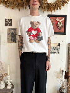 1980s Heart Bear Tee (L/XL)