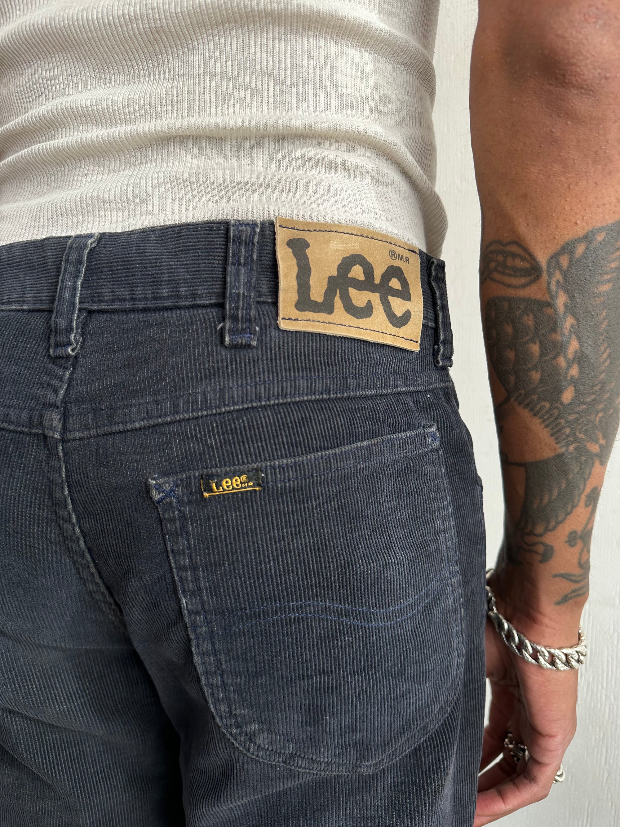 1970s Lee Flared Corduroy Pants