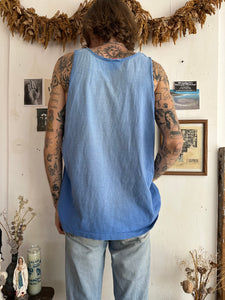 1990s Sun Faded Blue Tank (XL)