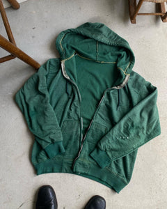 1970s Well-Worn Thermal Hoodie (S)