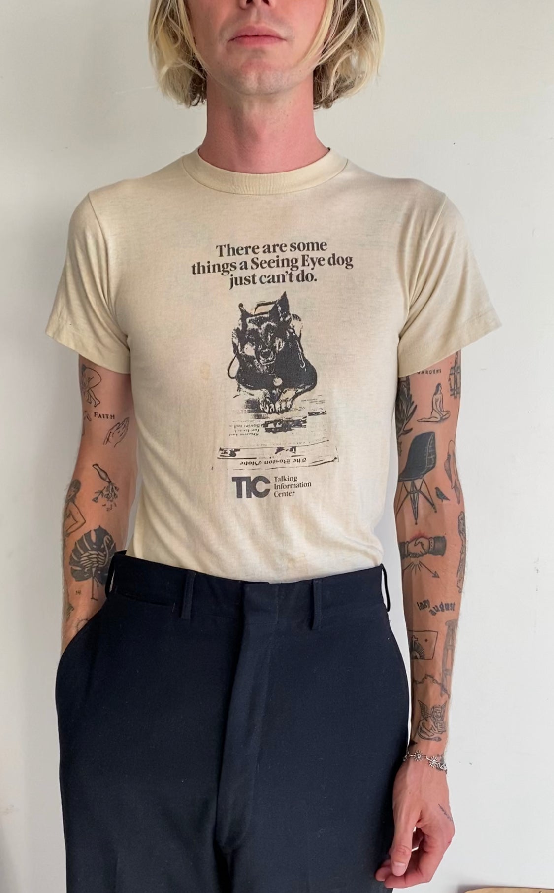 1980s Seeing Eye Dogs T-Shirt (S/M)