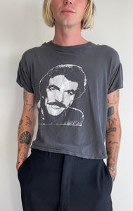 1970s Tom Selleck T-Shirt (Cropped  S)