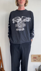 1990 Harley-Davidson Long-Sleeve (Boxy XL)