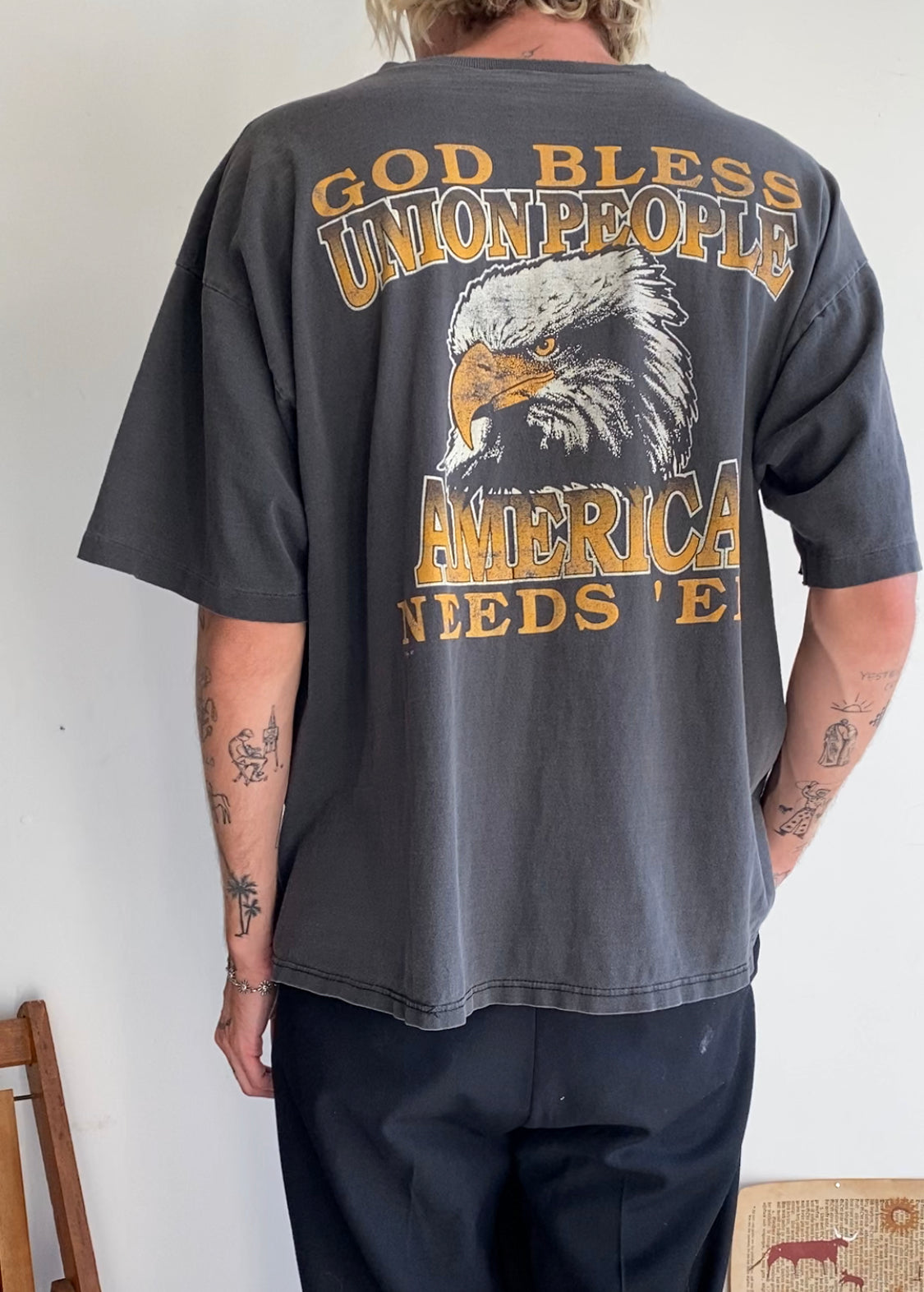 1990s Electrician's Union T-Shirt (L/XL)