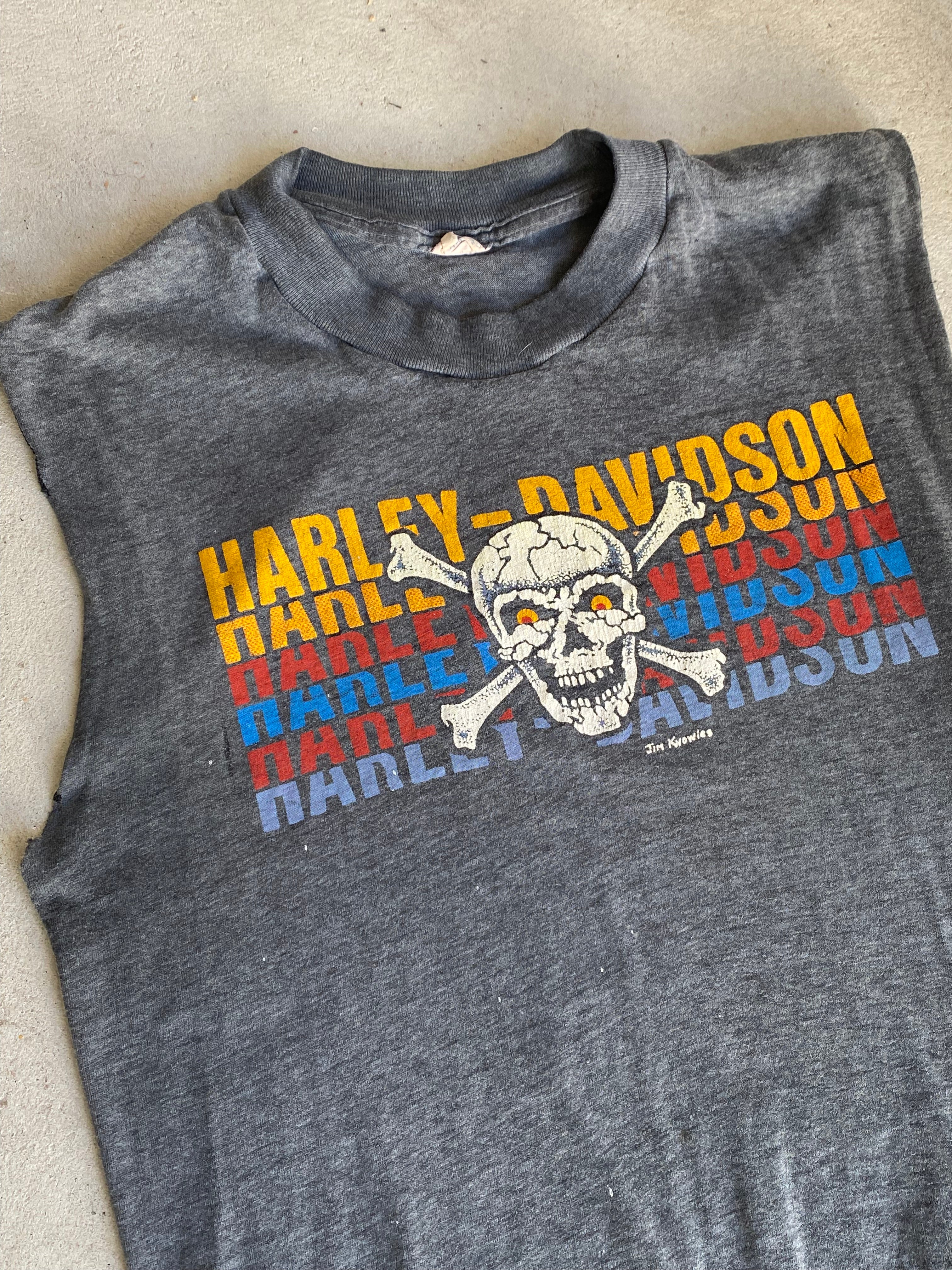 1980s Harley-Davidson Muscle Tee (S)