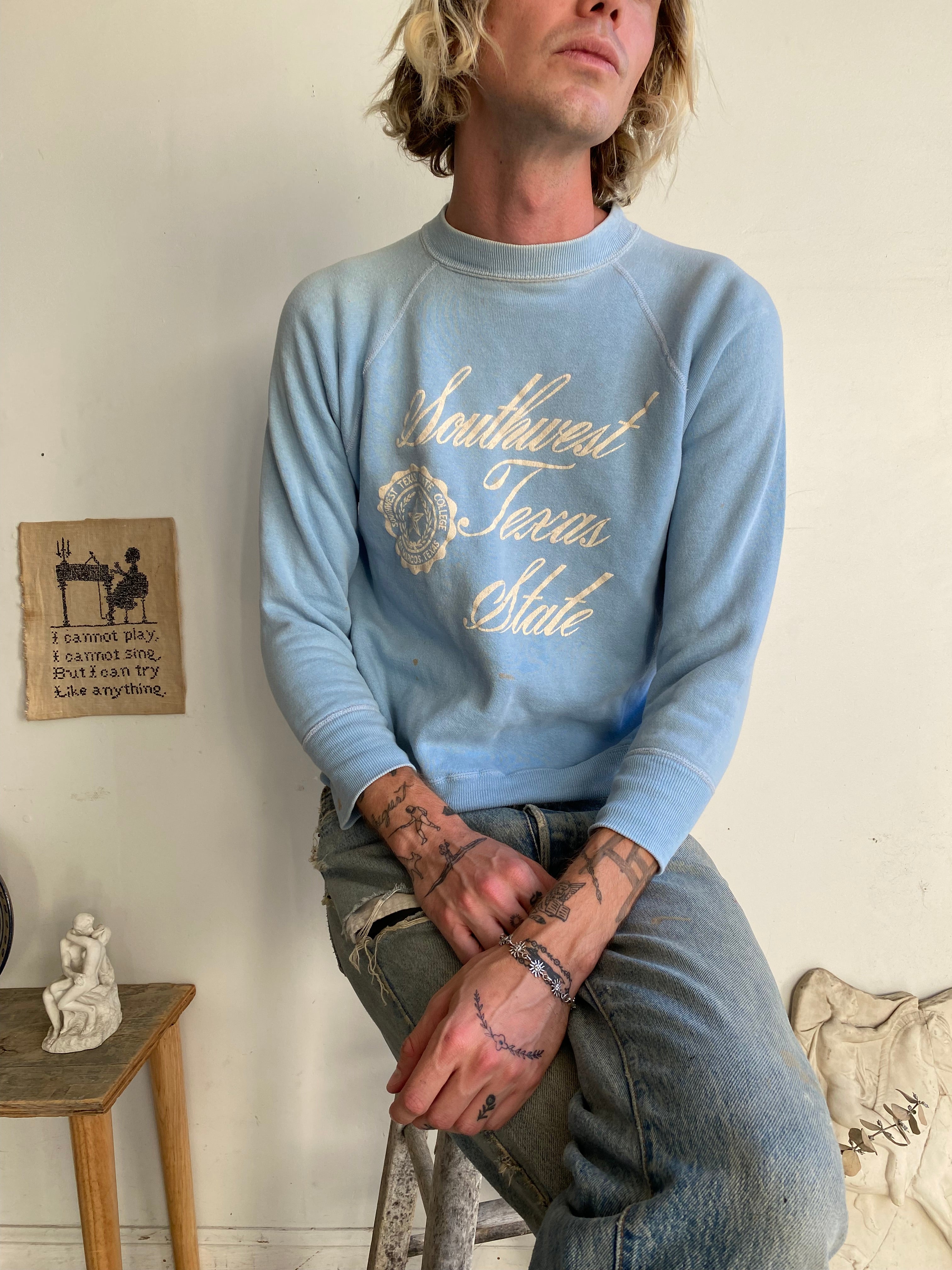 1970s Southwest Texas State Sweatshirt (S/M)