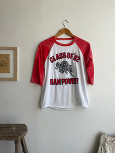 1982 "Ram Power!" Baseball Tee (M)