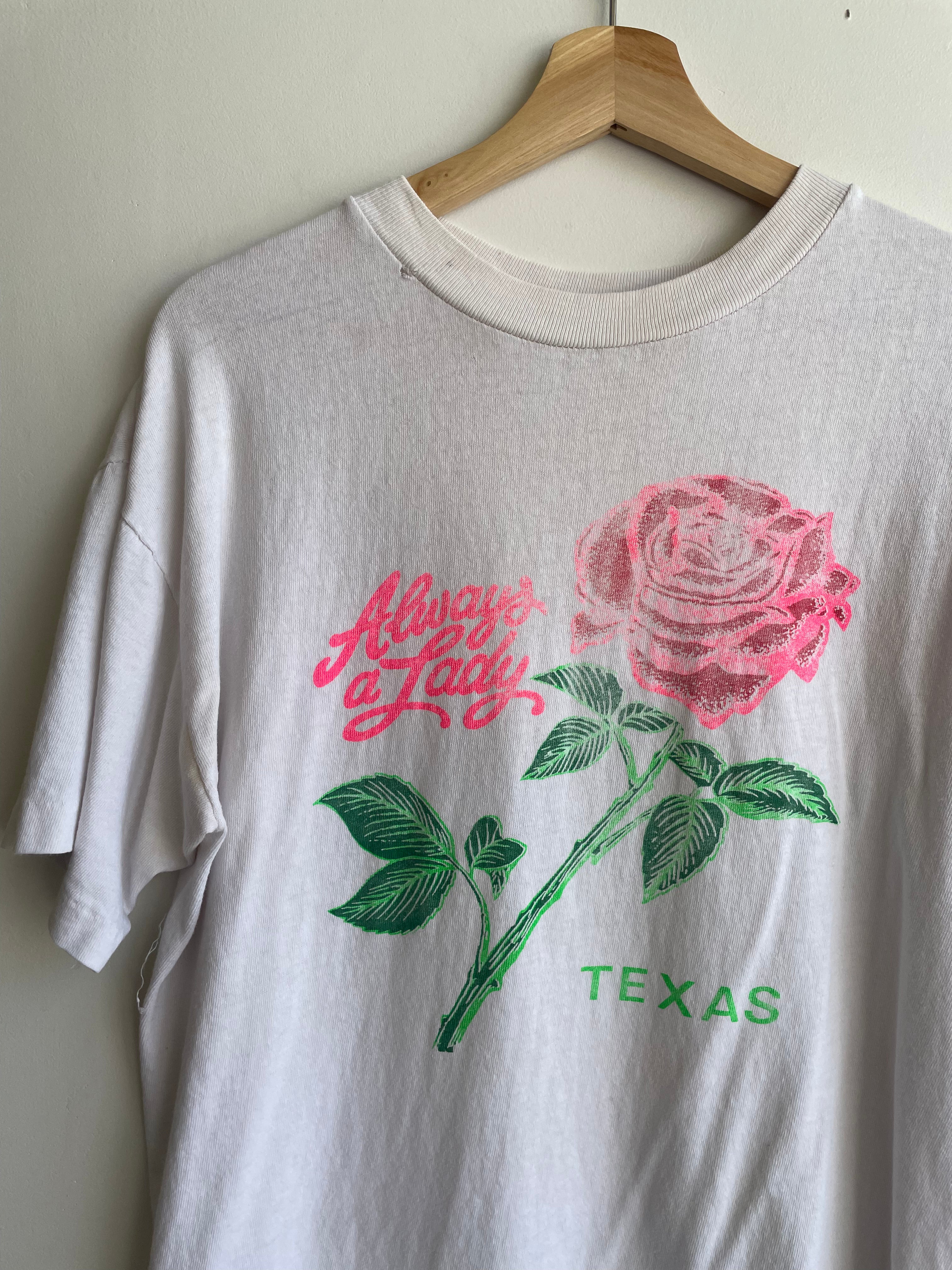 1990s "Always A Lady" T-Shirt (L)