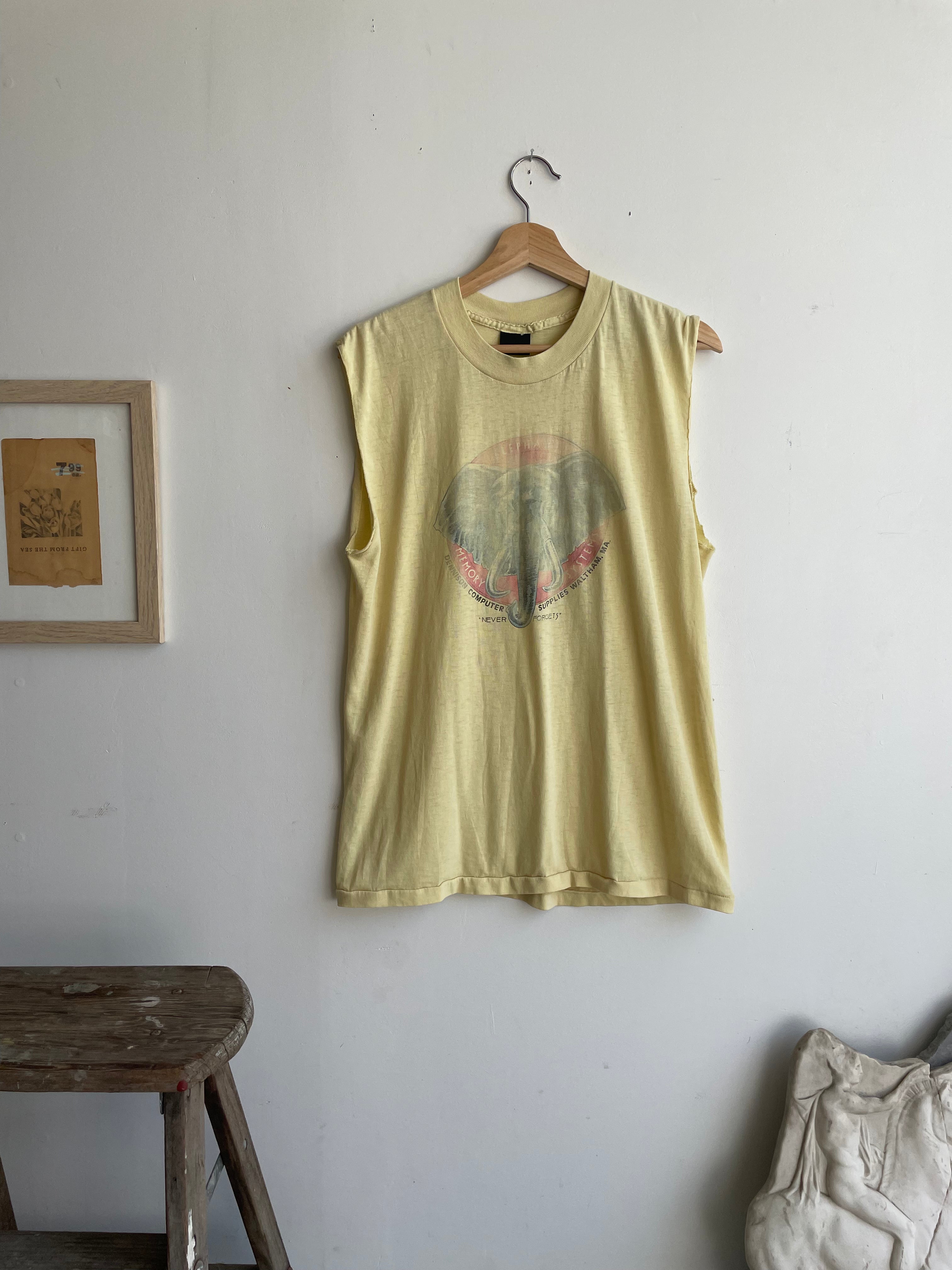 1980s Elephant Memory Systems Muscle Tee (M)