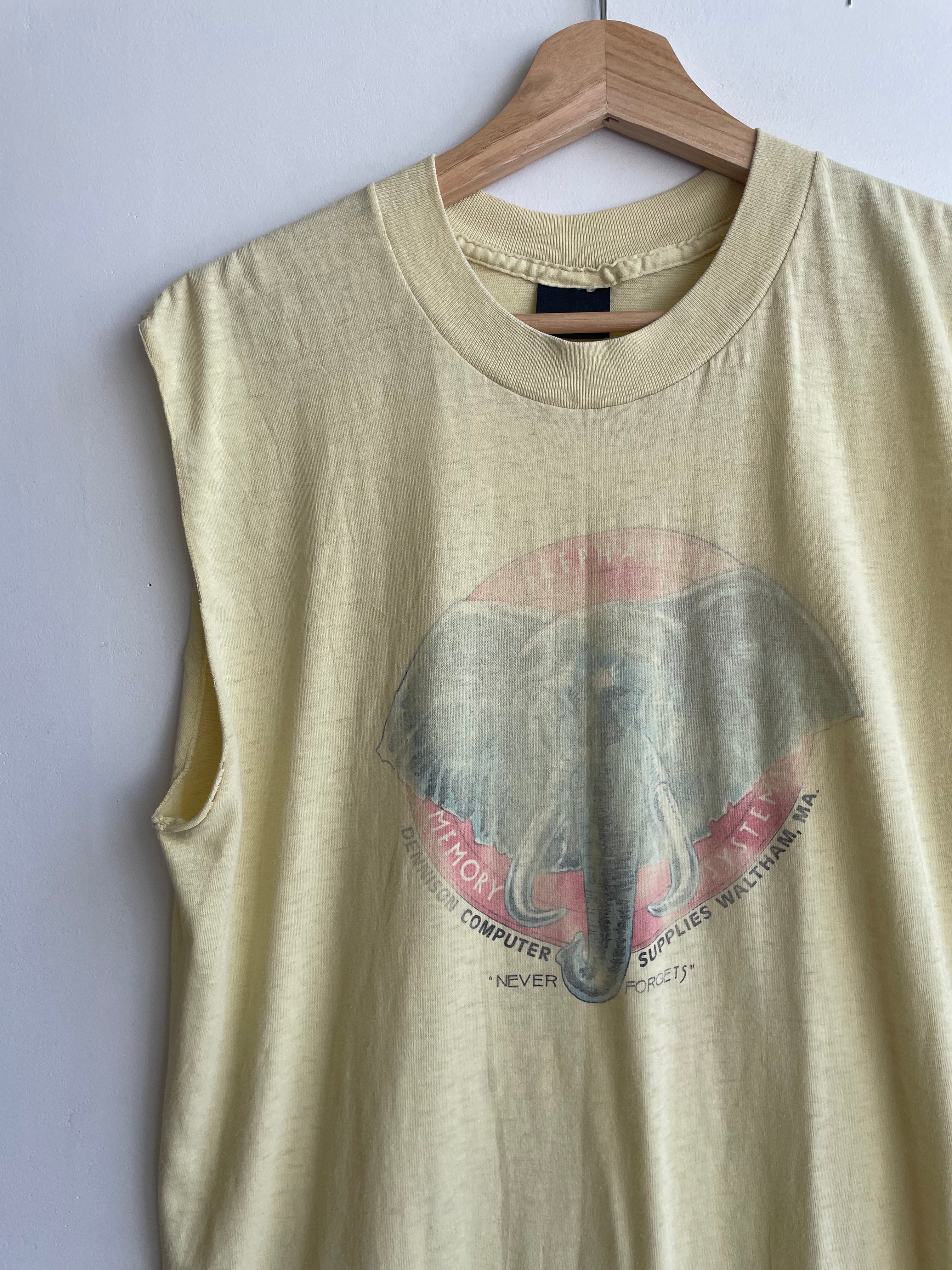 1980s Elephant Memory Systems Muscle Tee (M)