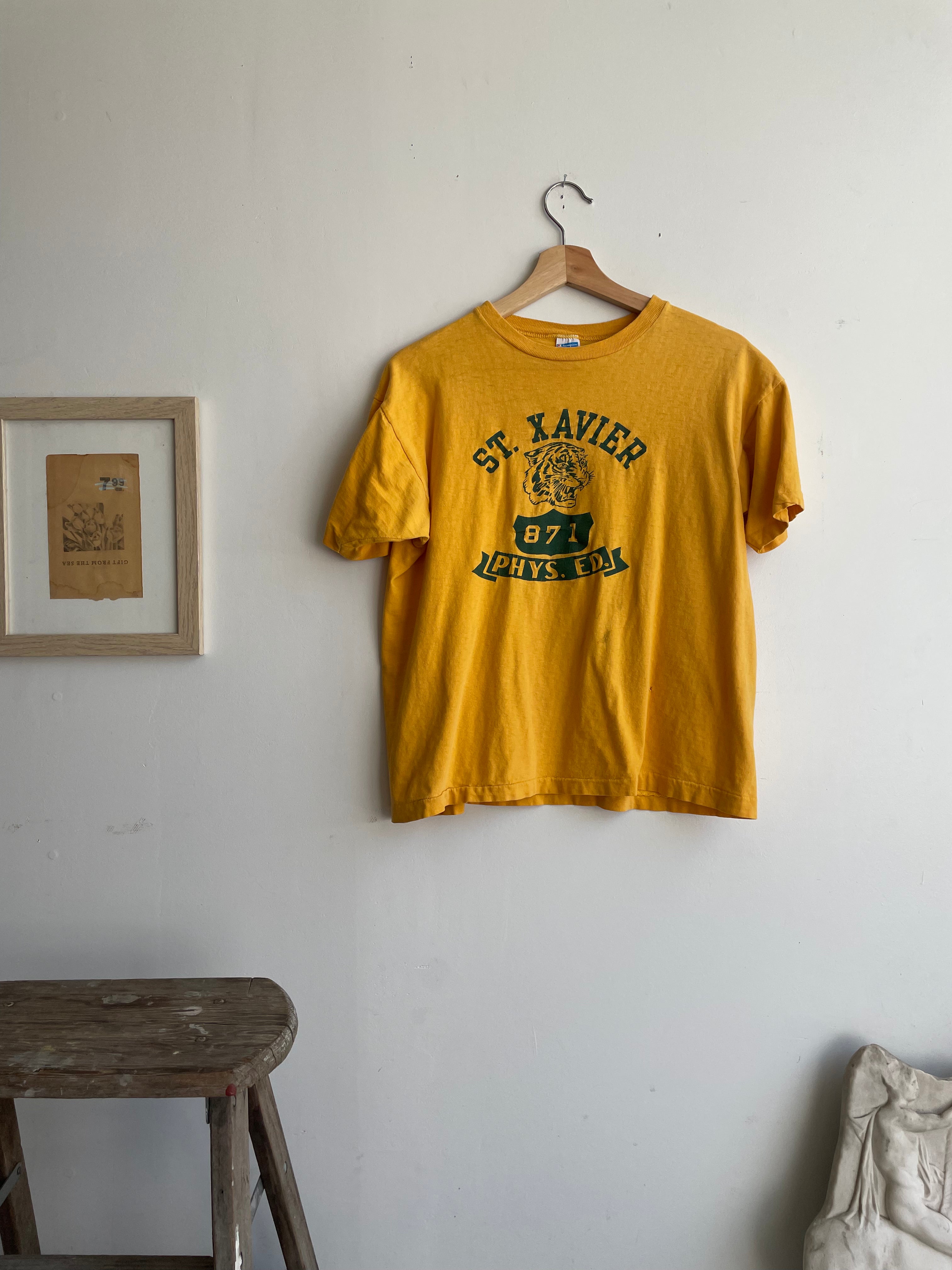 1970s St. Xavier T-Shirt (Boxy M)