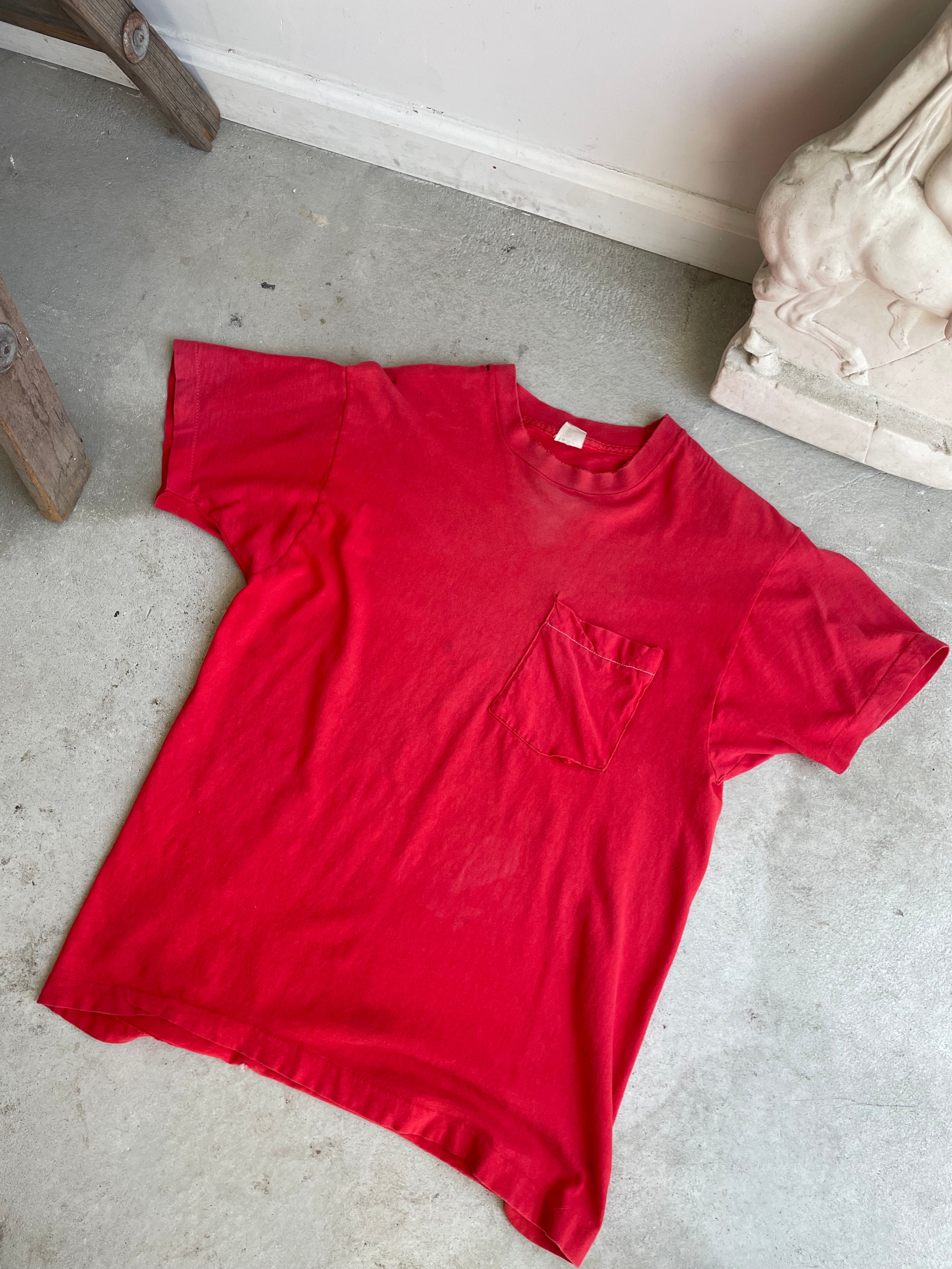 1980s Sun Faded Pocket Blank (M)