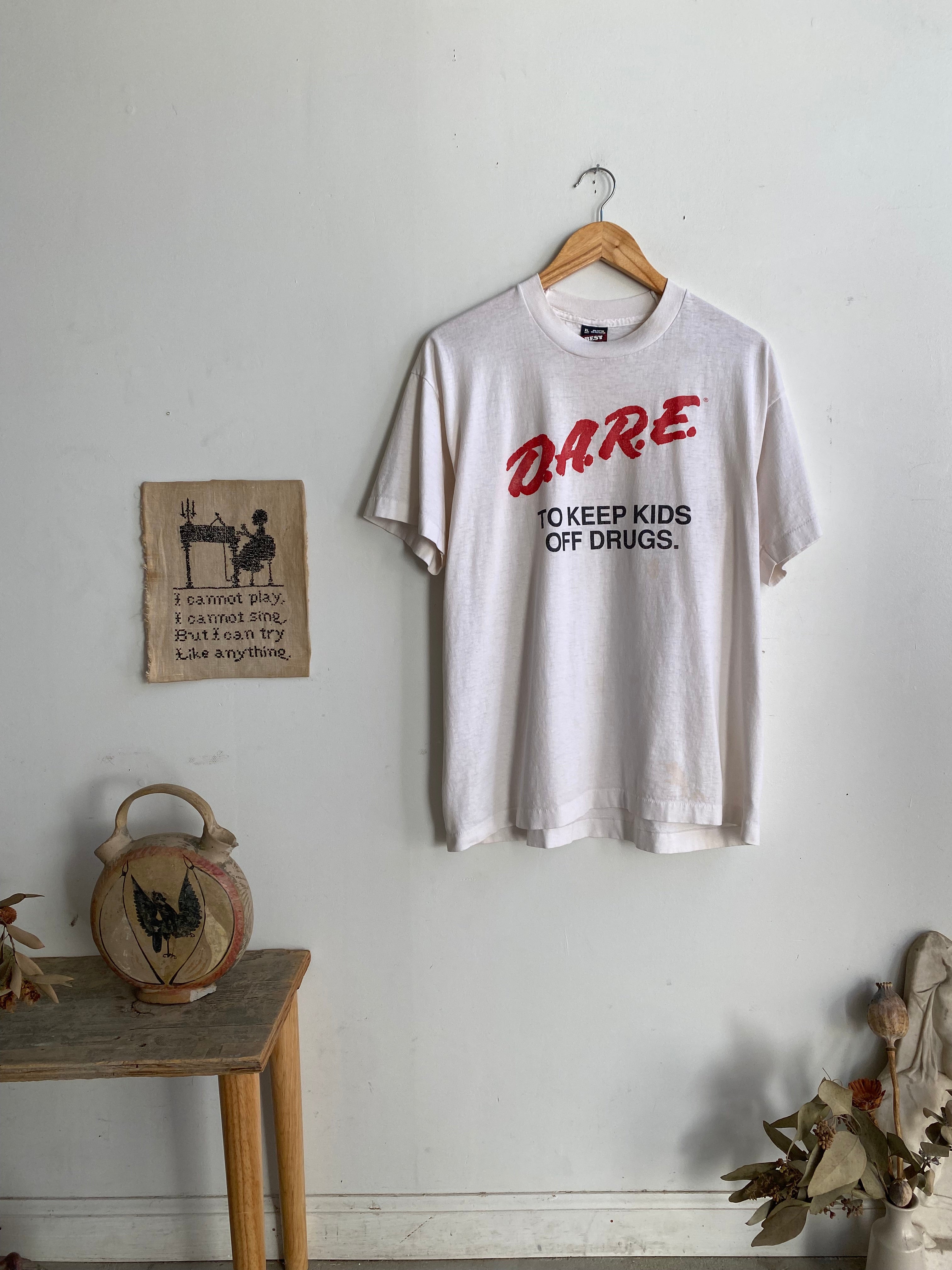 1980s D.A.R.E T-Shirt (L/XL)