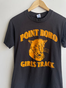 1980s Point Boro Girls Track T-Shirt (S/M)