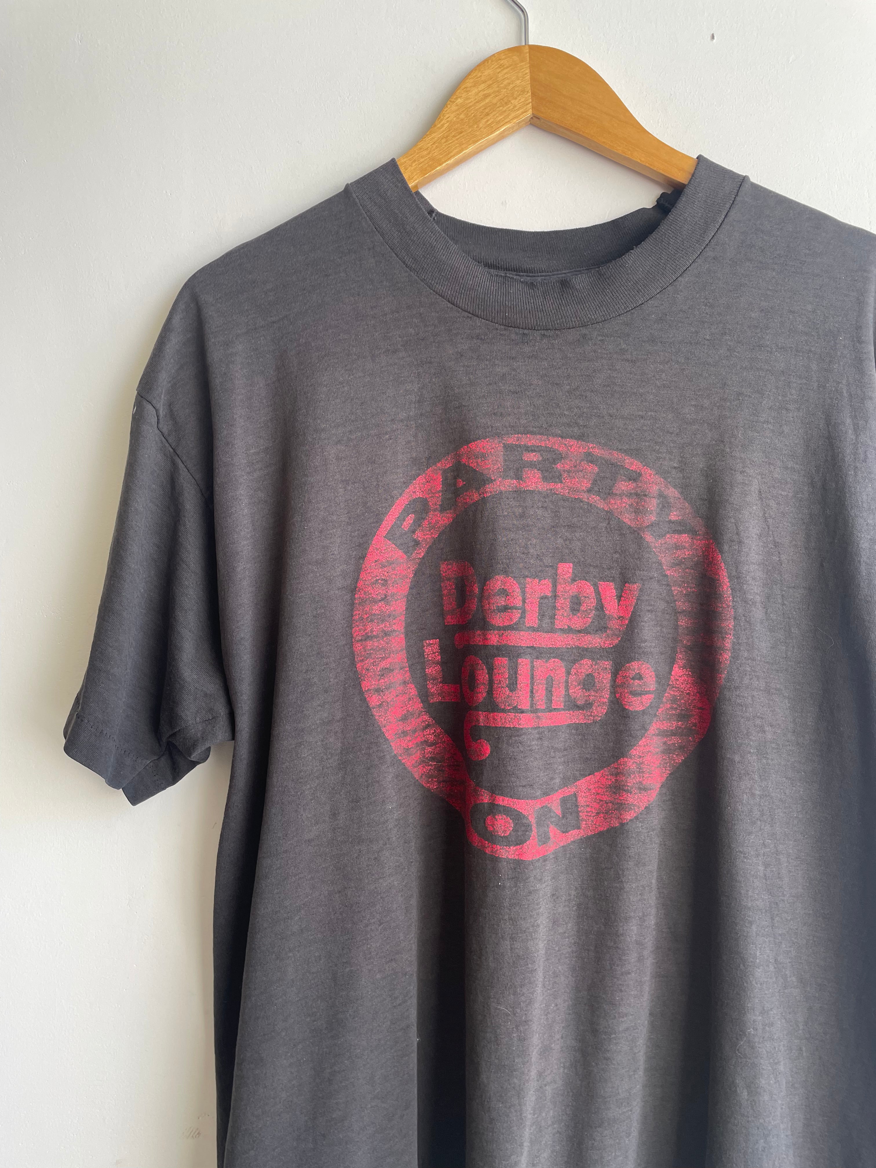 1990s "Party On" Derby Lounge T-Shirt (XL)