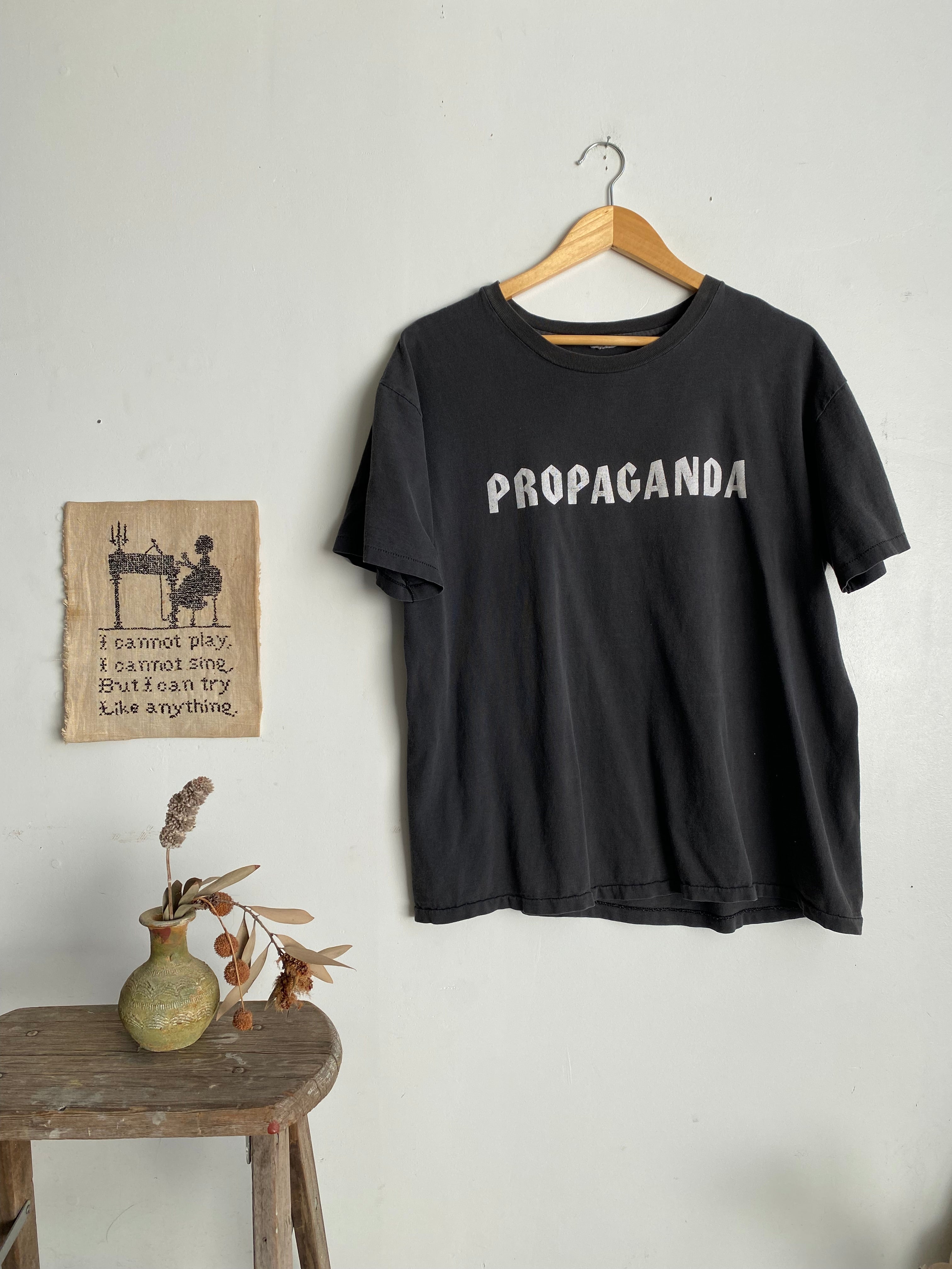 1980s Propaganda T-Shirt (Boxy M/L)