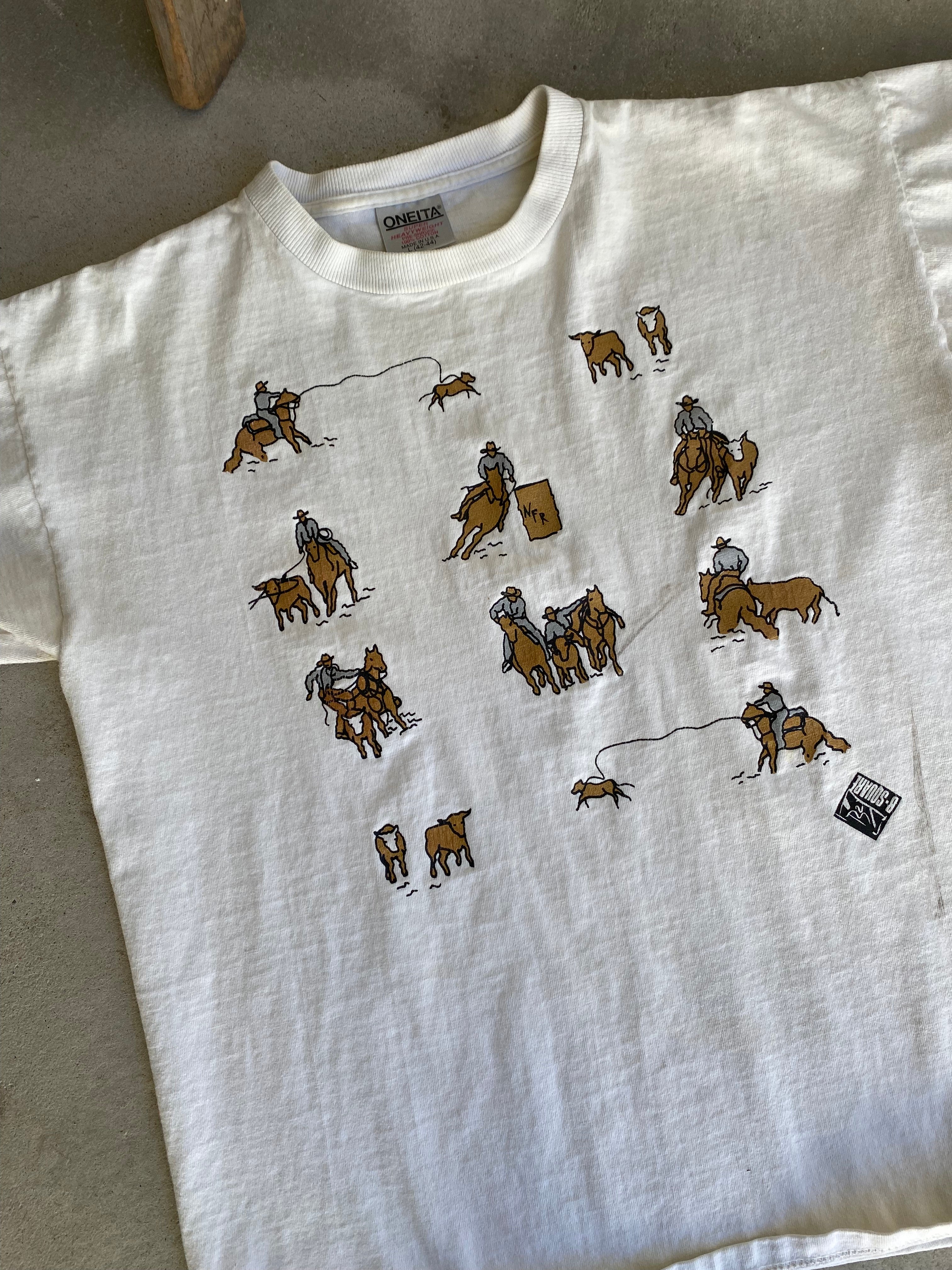 1990s Cowherding T-Shirt (L)