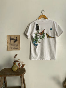 1980s All-Around Butterfly Print Tee (S/M)