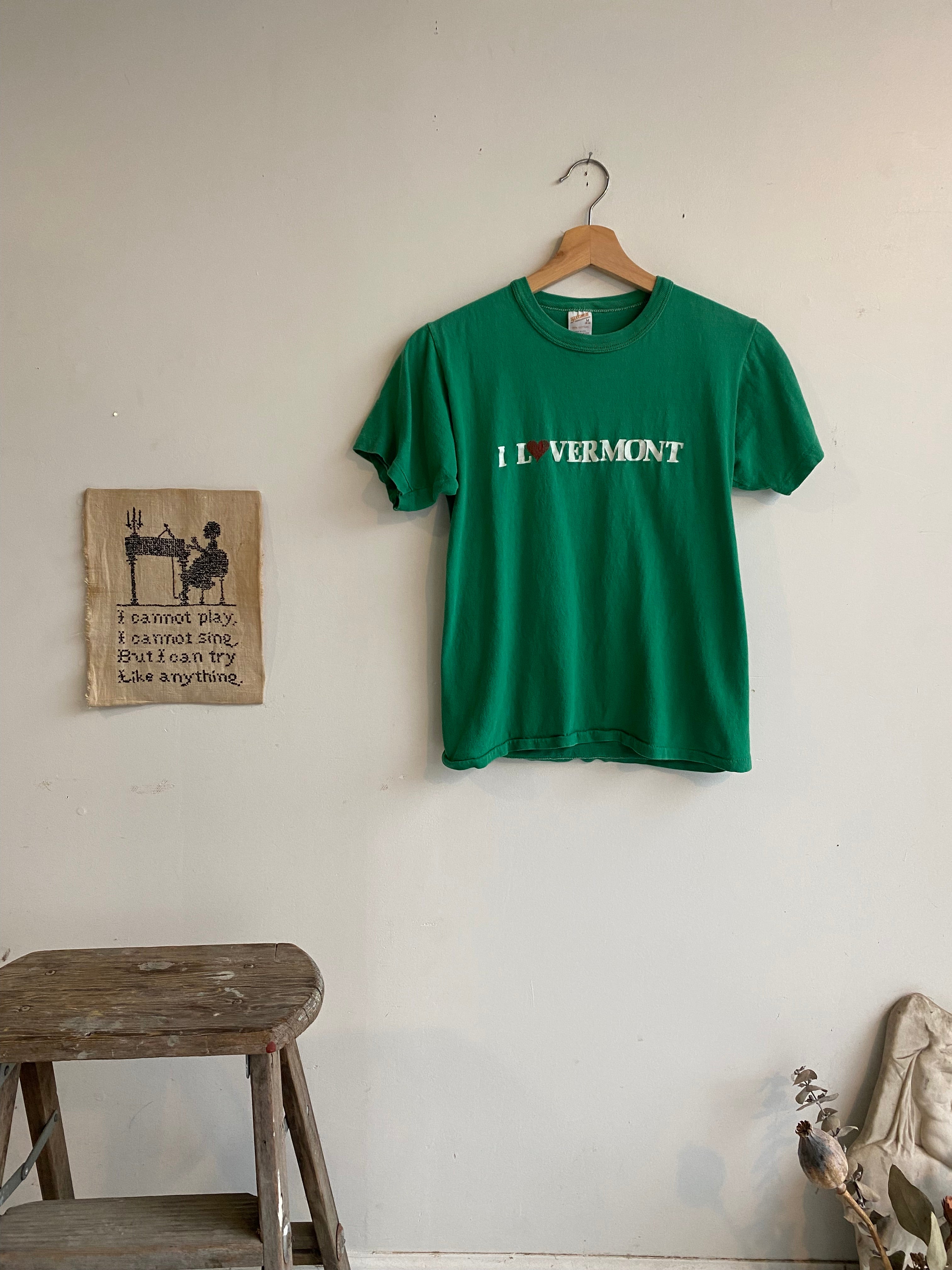 1970s "I Love Vermont" T-Shirt (XS)