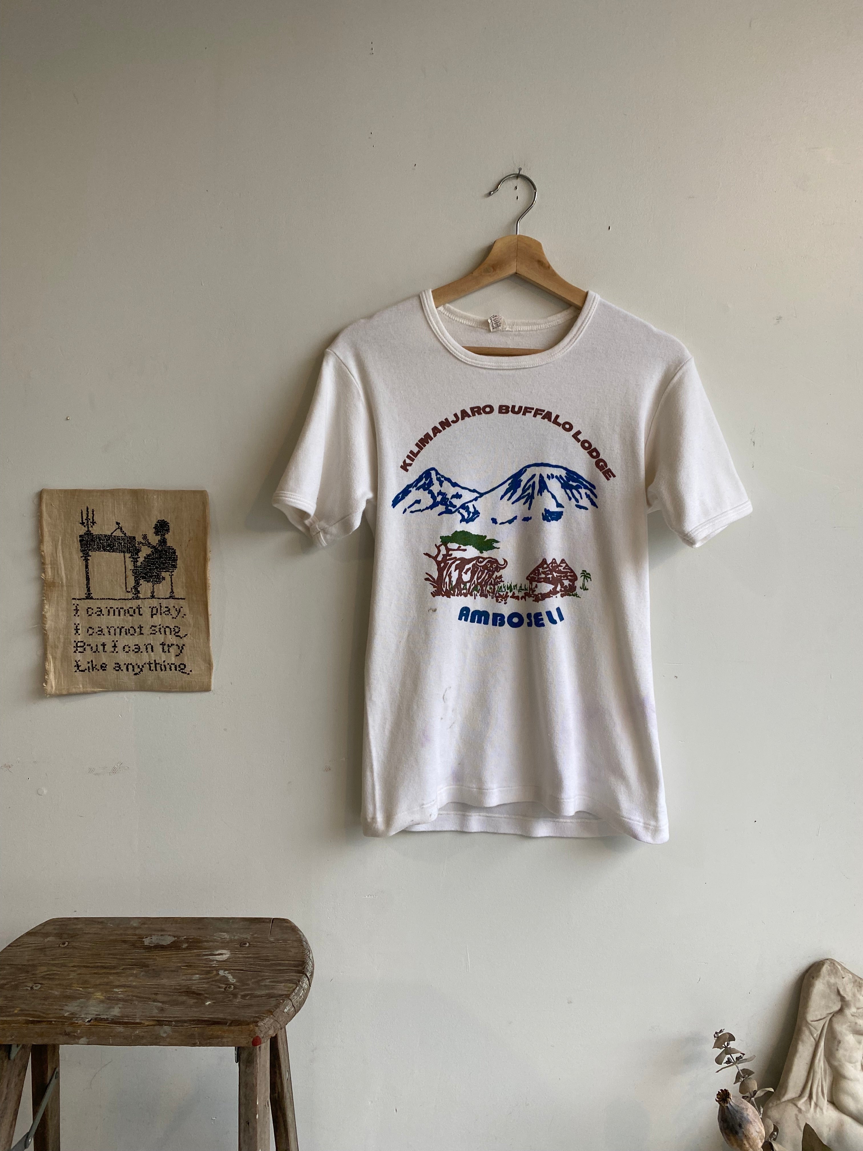 1980s Amboseli, Kenya T-Shirt (S/M)