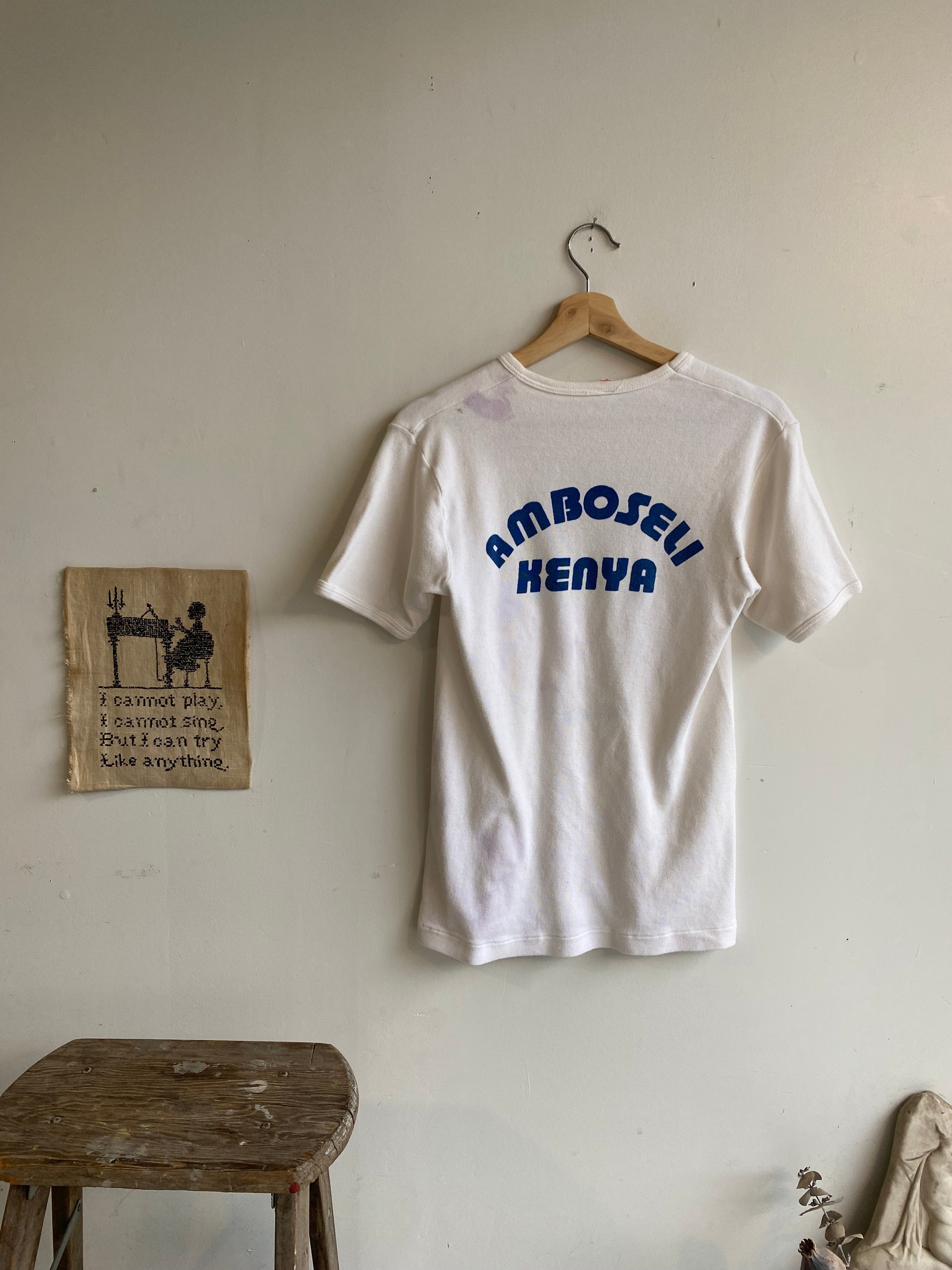 1980s Amboseli, Kenya T-Shirt (S/M)