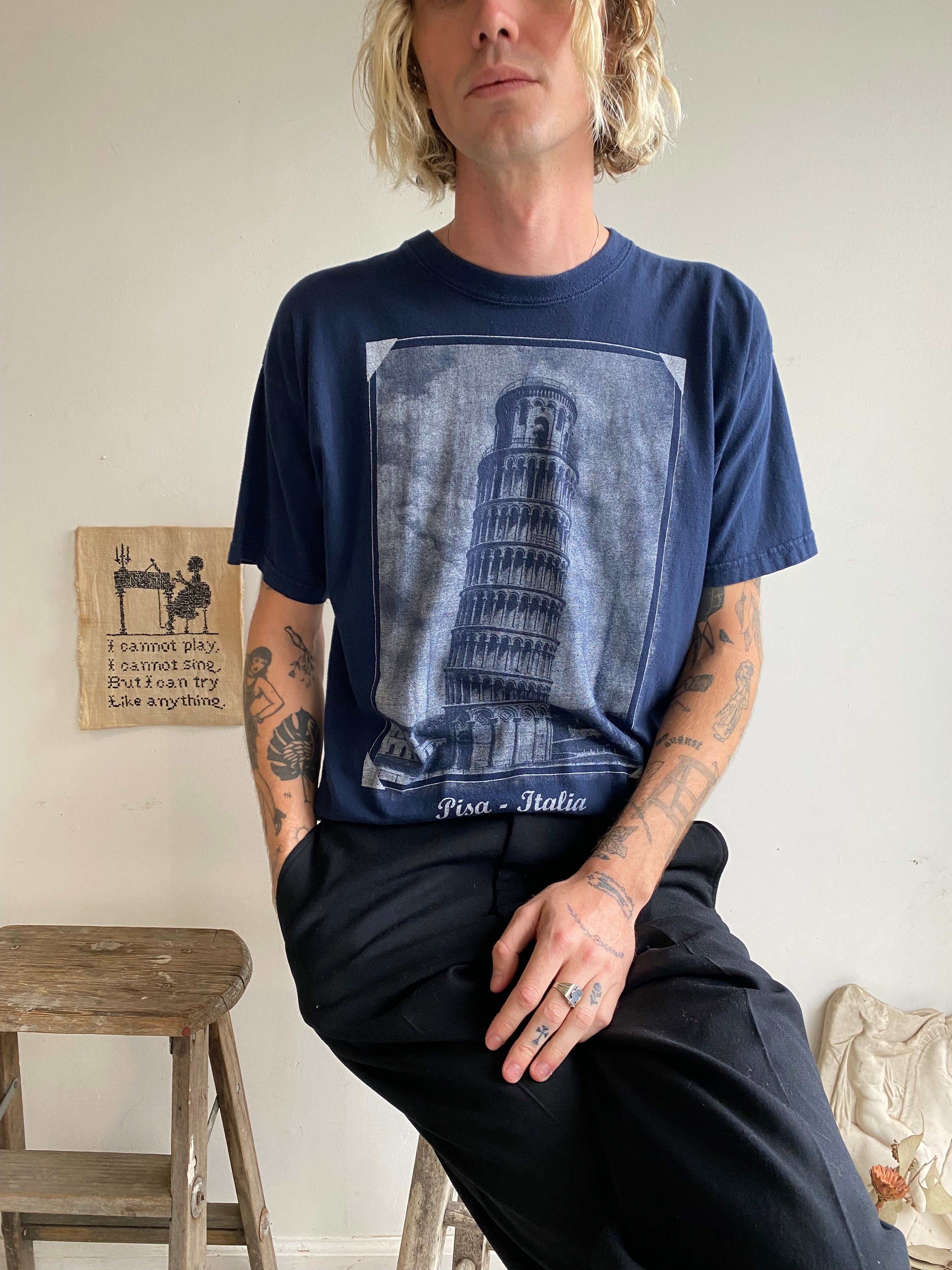 1990s Leaning Tower of Pisa T-Shirt (M/L)