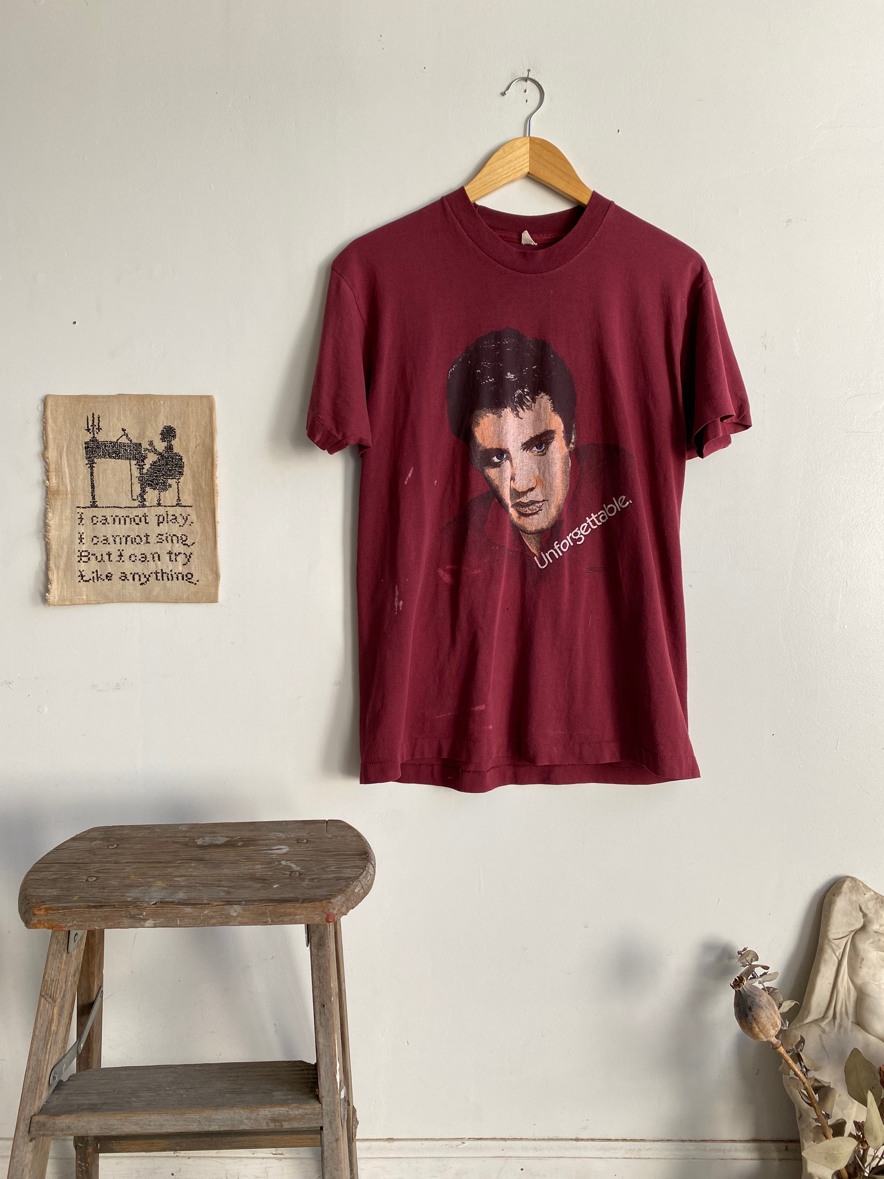 1980s Unforgettable Elvis T-Shirt (M)