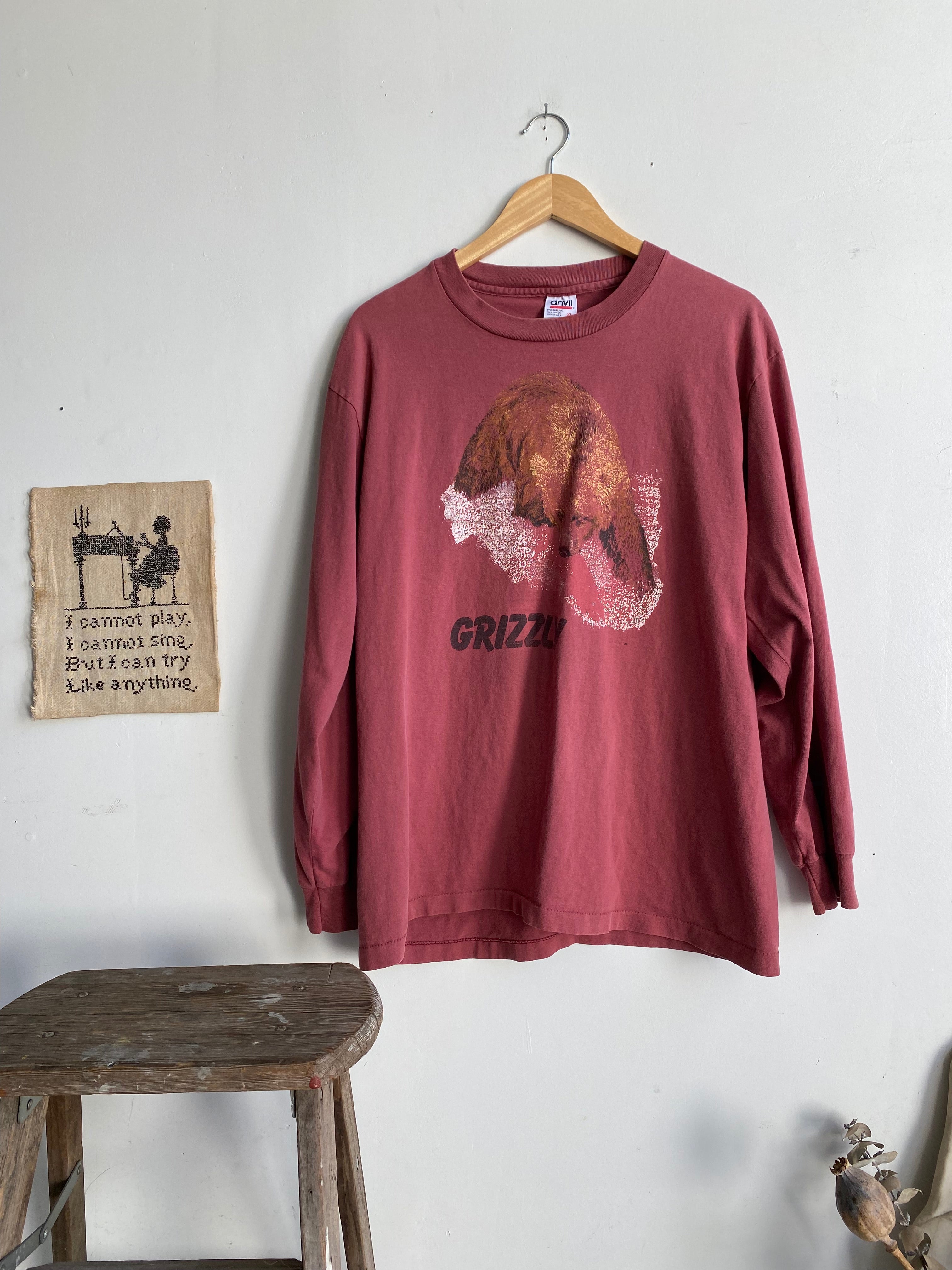 1990s Faded Grizzly Long Sleeve (L)
