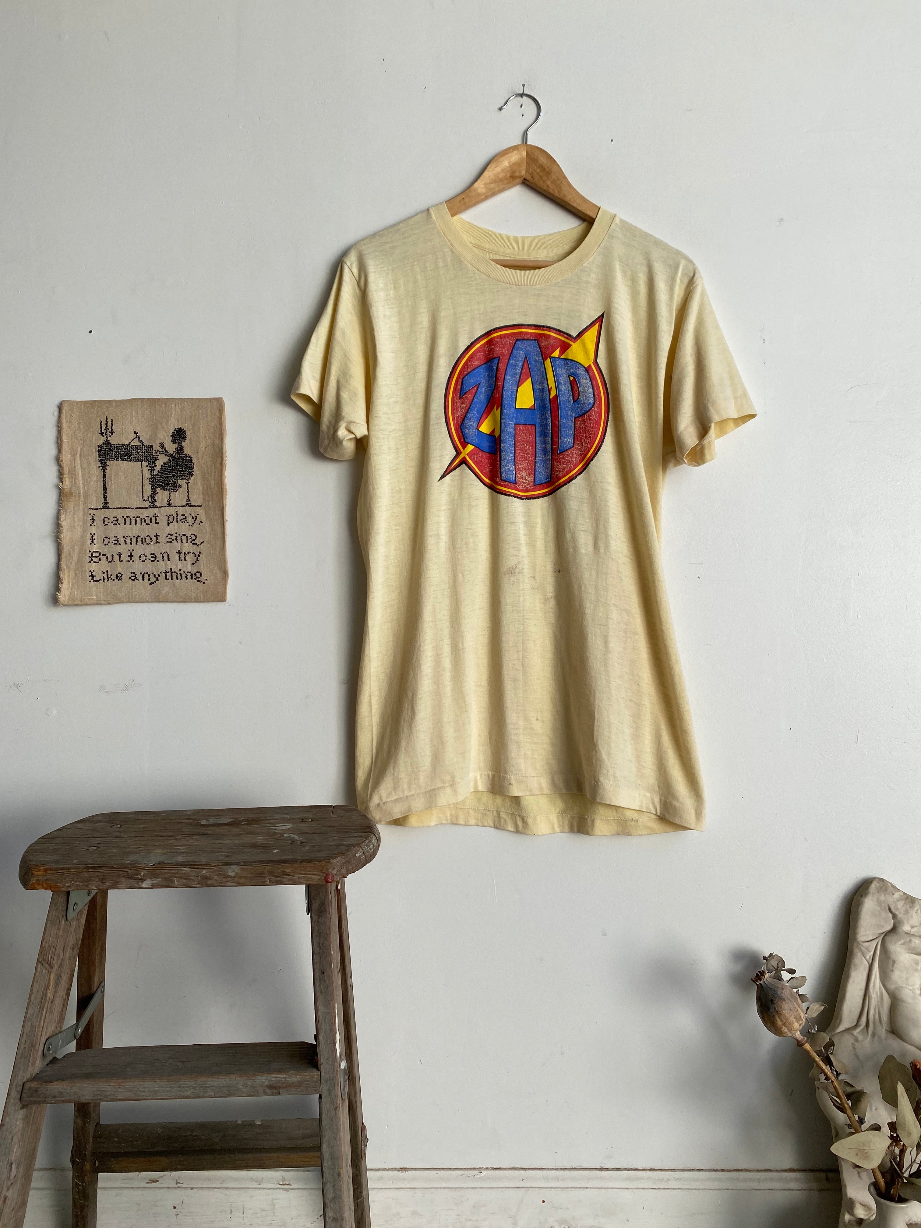 1980s Paper Thin "Zap!" T-Shirt (M/L)