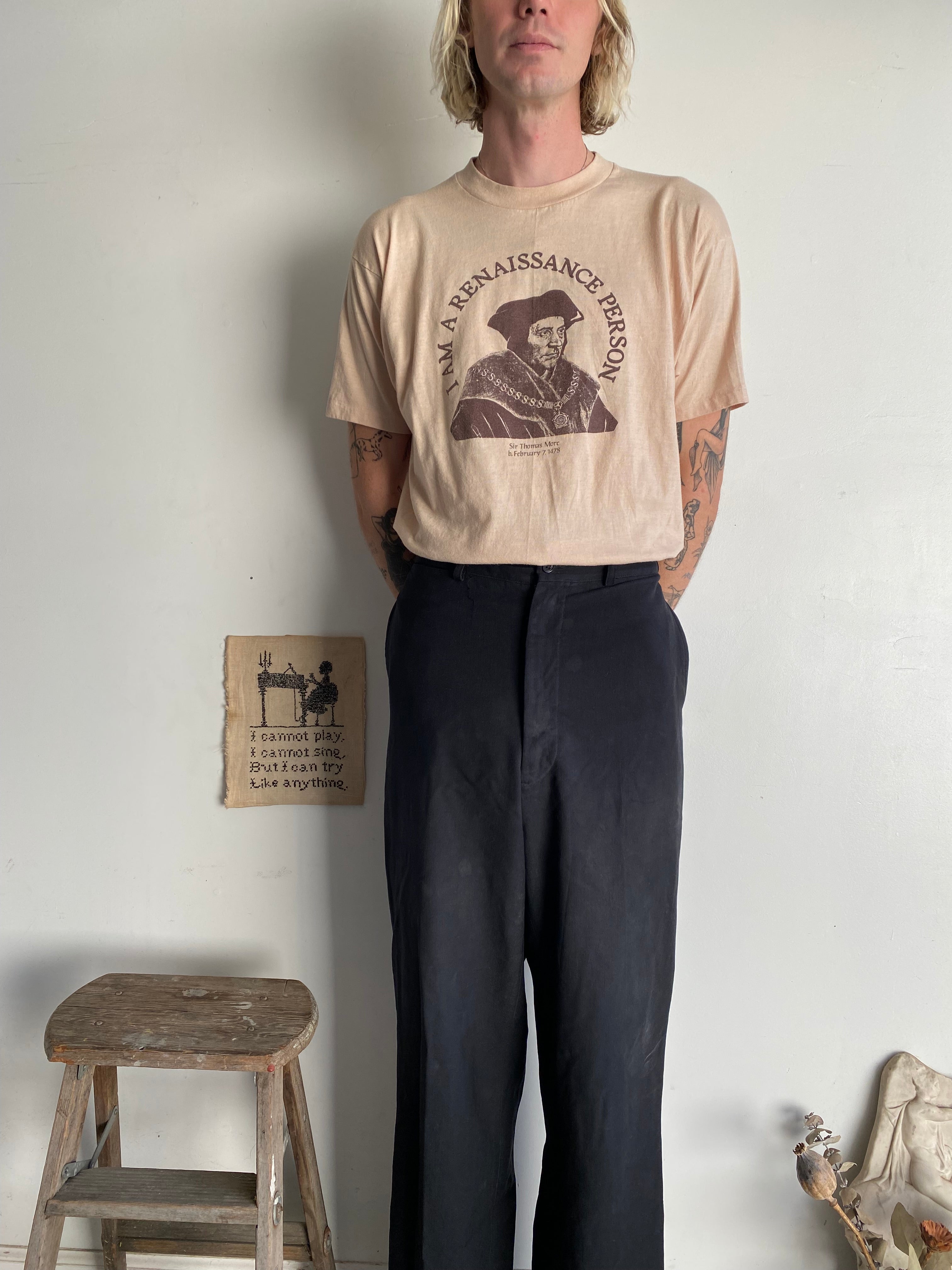 1980s Renaissance Person T-Shirt (M/L)