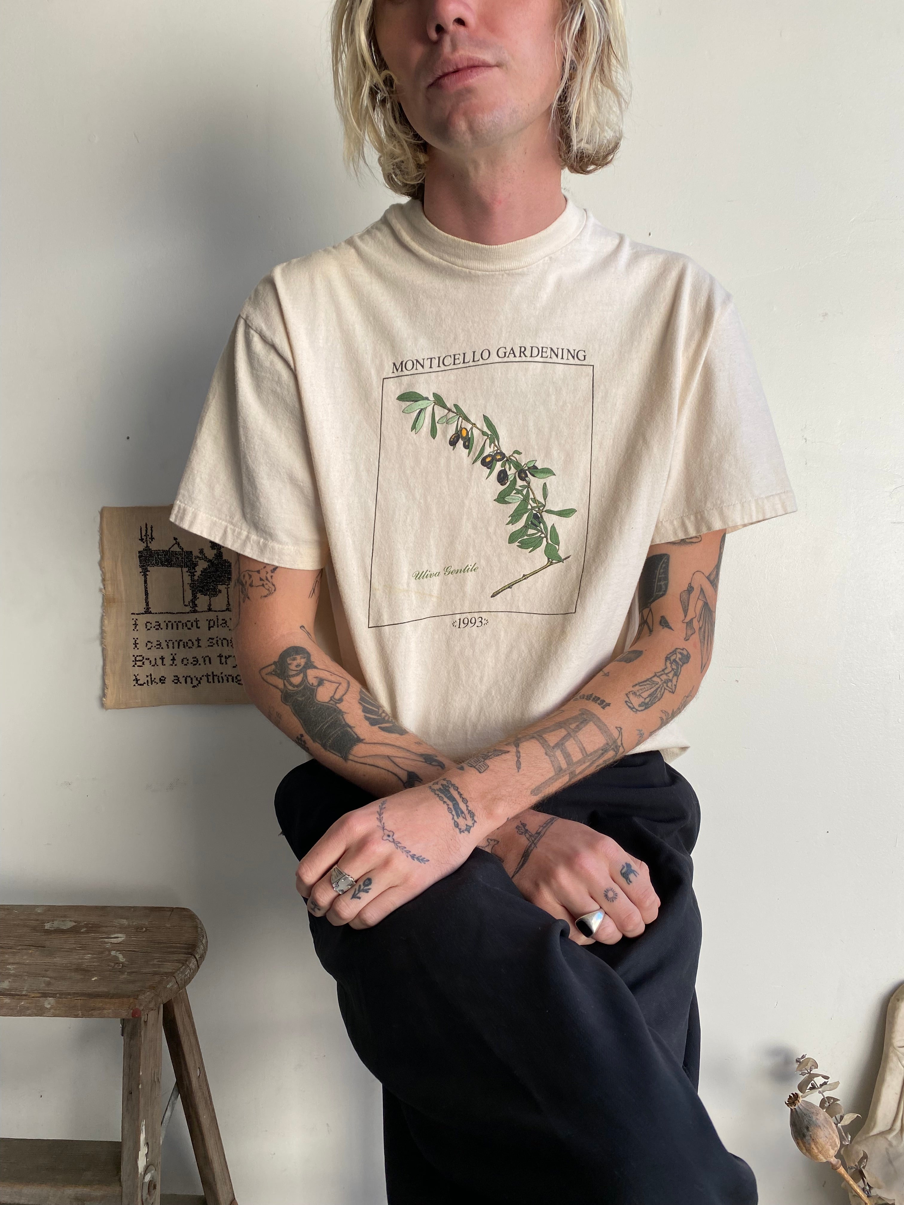 1993 Monticello Gardening Tee (M/L)