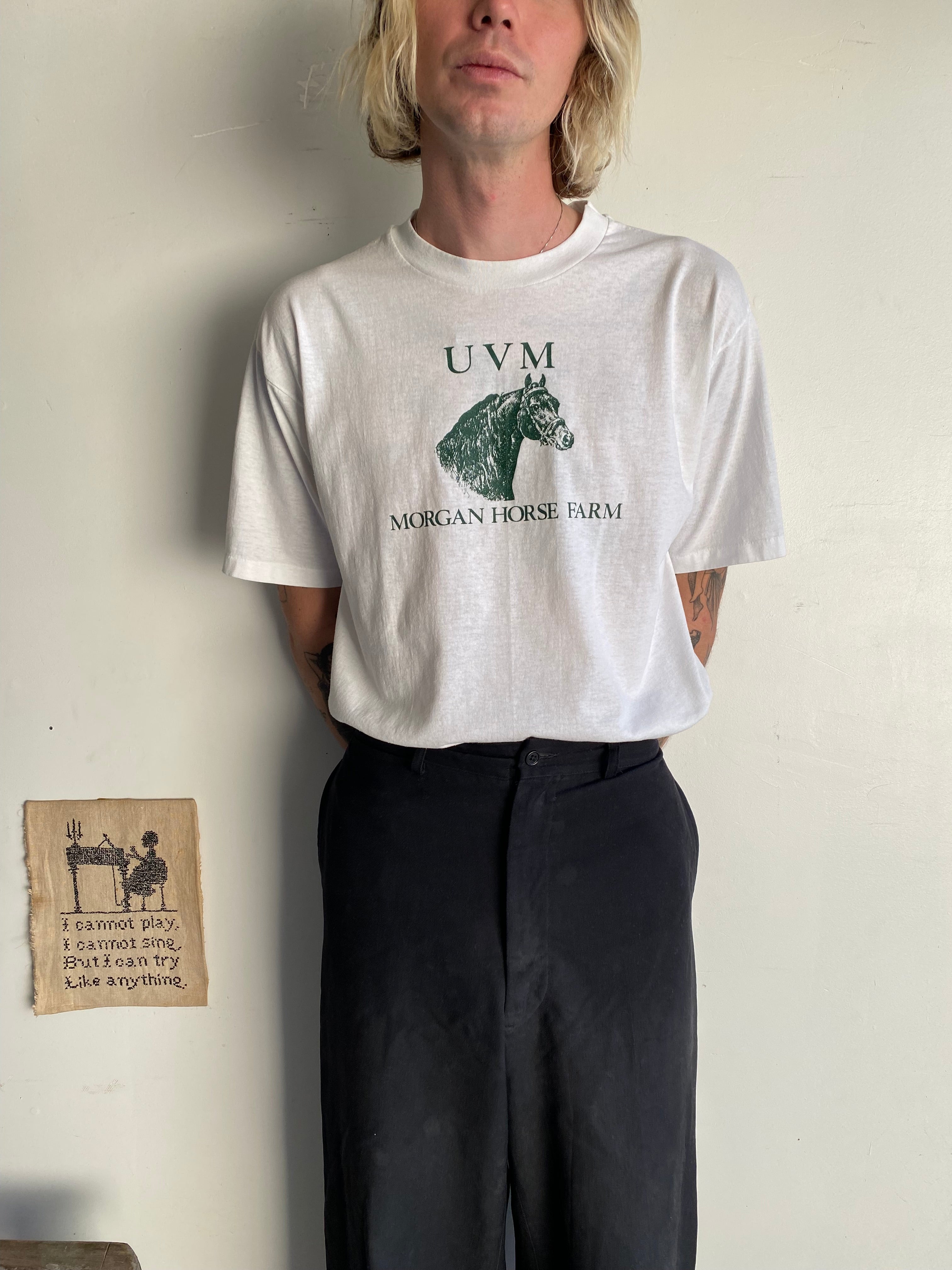 1980s Morgan Horse Farm Tee (L/XL)