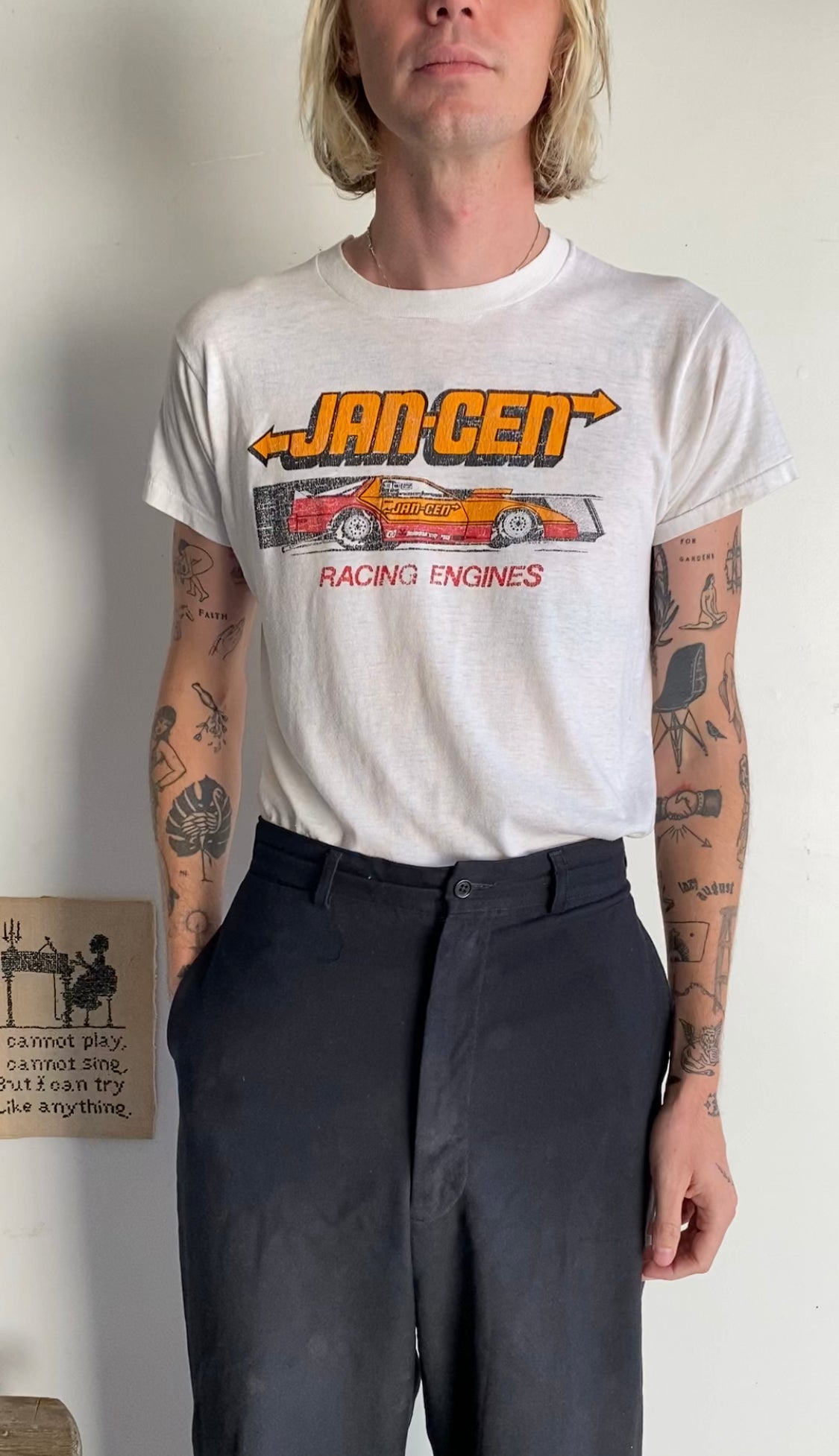 1980s Jan-Cen Racing Engines T-Shirt (M)