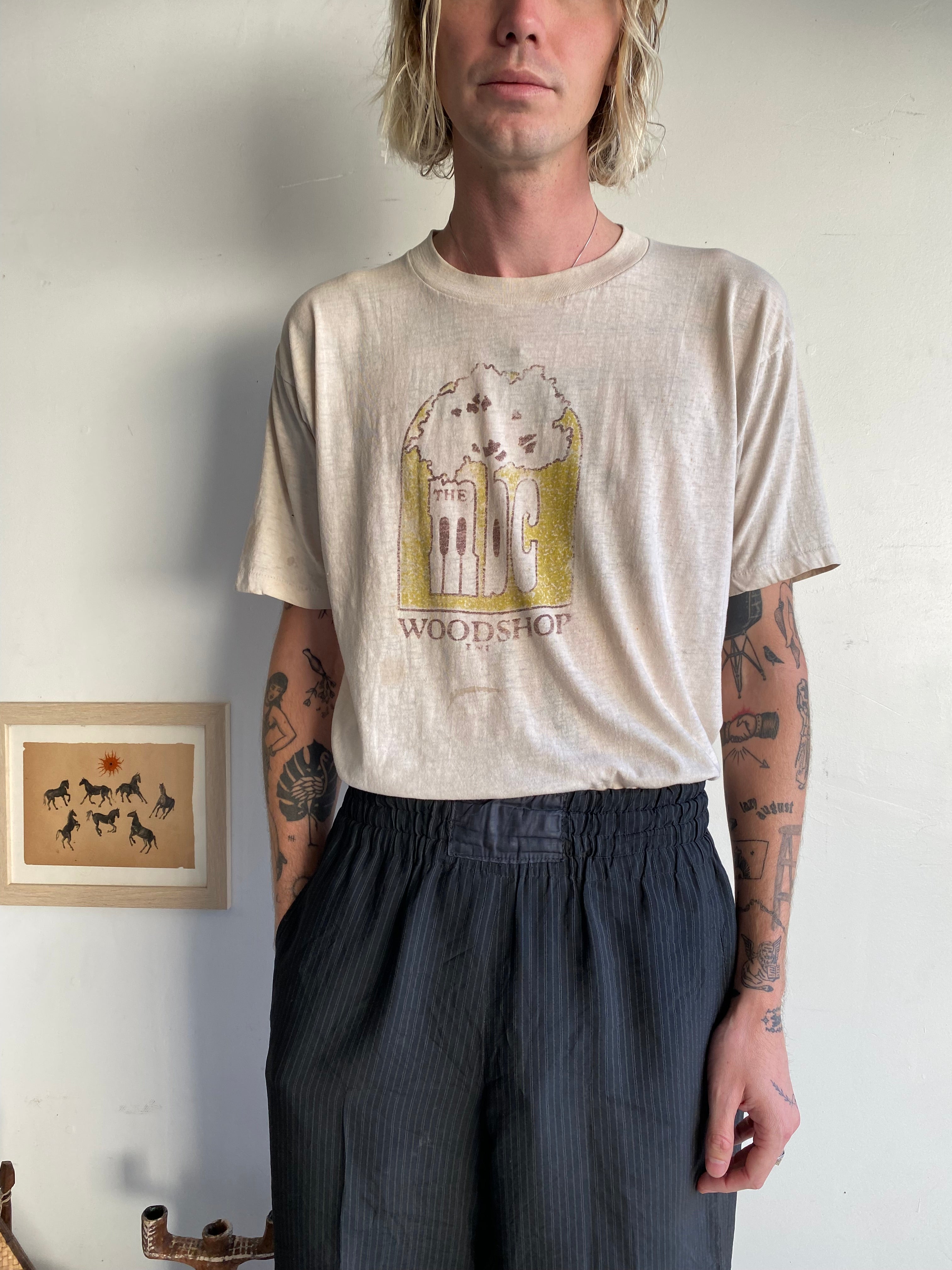 1970s M.B.C. Woodshop Tee (L)