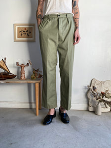 1970s Sage Green Work Pant (30 x 29)