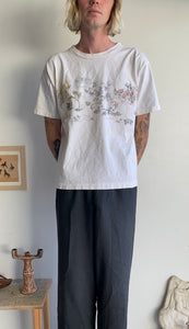1990s Botanical T-Shirt (Boxy M)