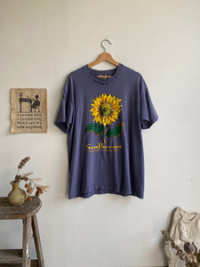 1990s Lightly Thrashed Sunflower T-Shirt (XXL)