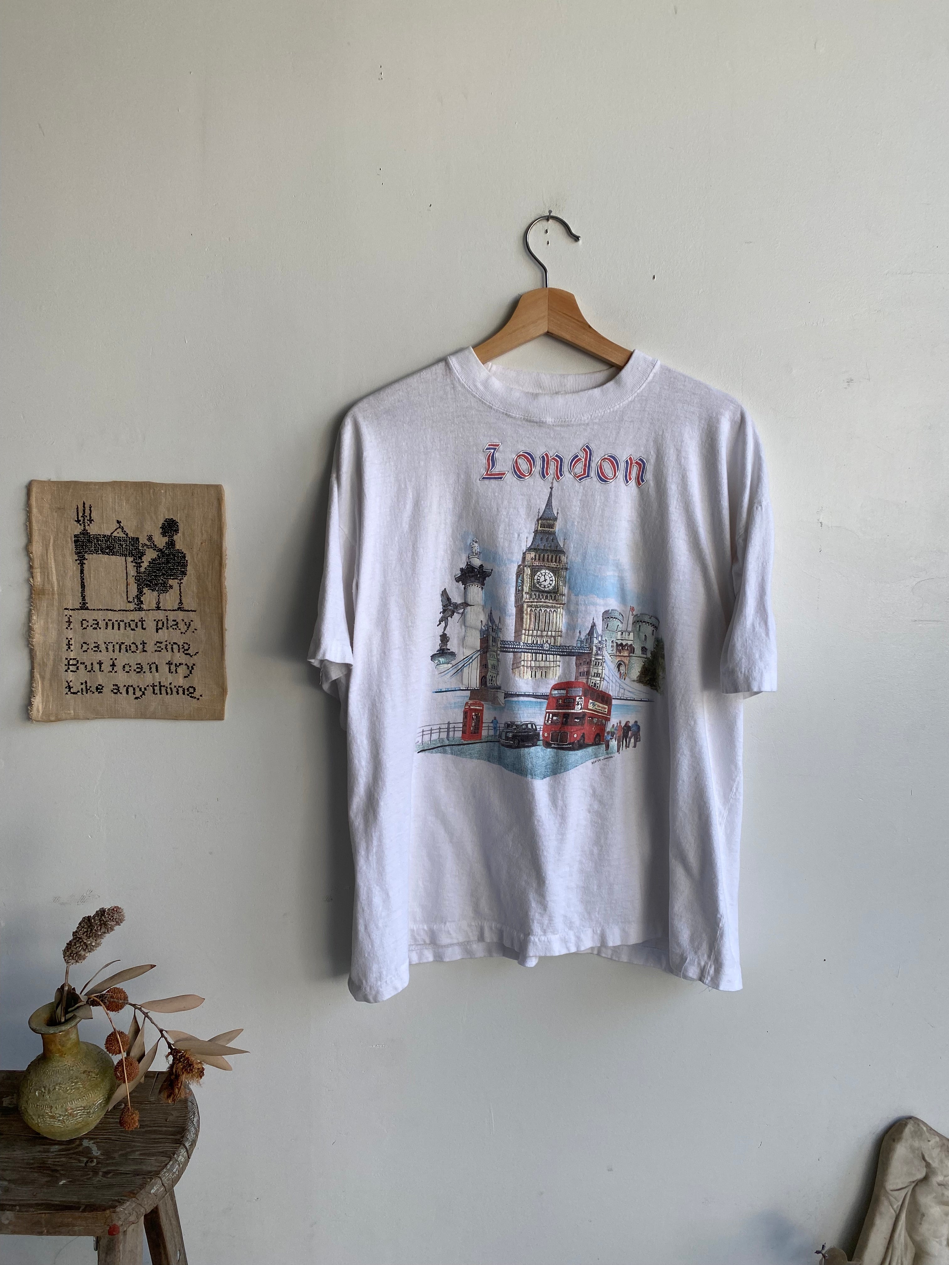 1980s London Big Ben Tee (Boxy M)